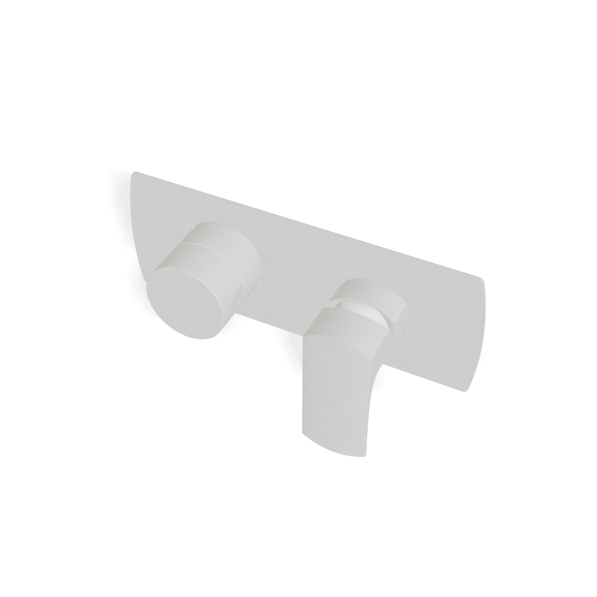 Внешняя часть смесителя для душа на 2 потребителя Albatros