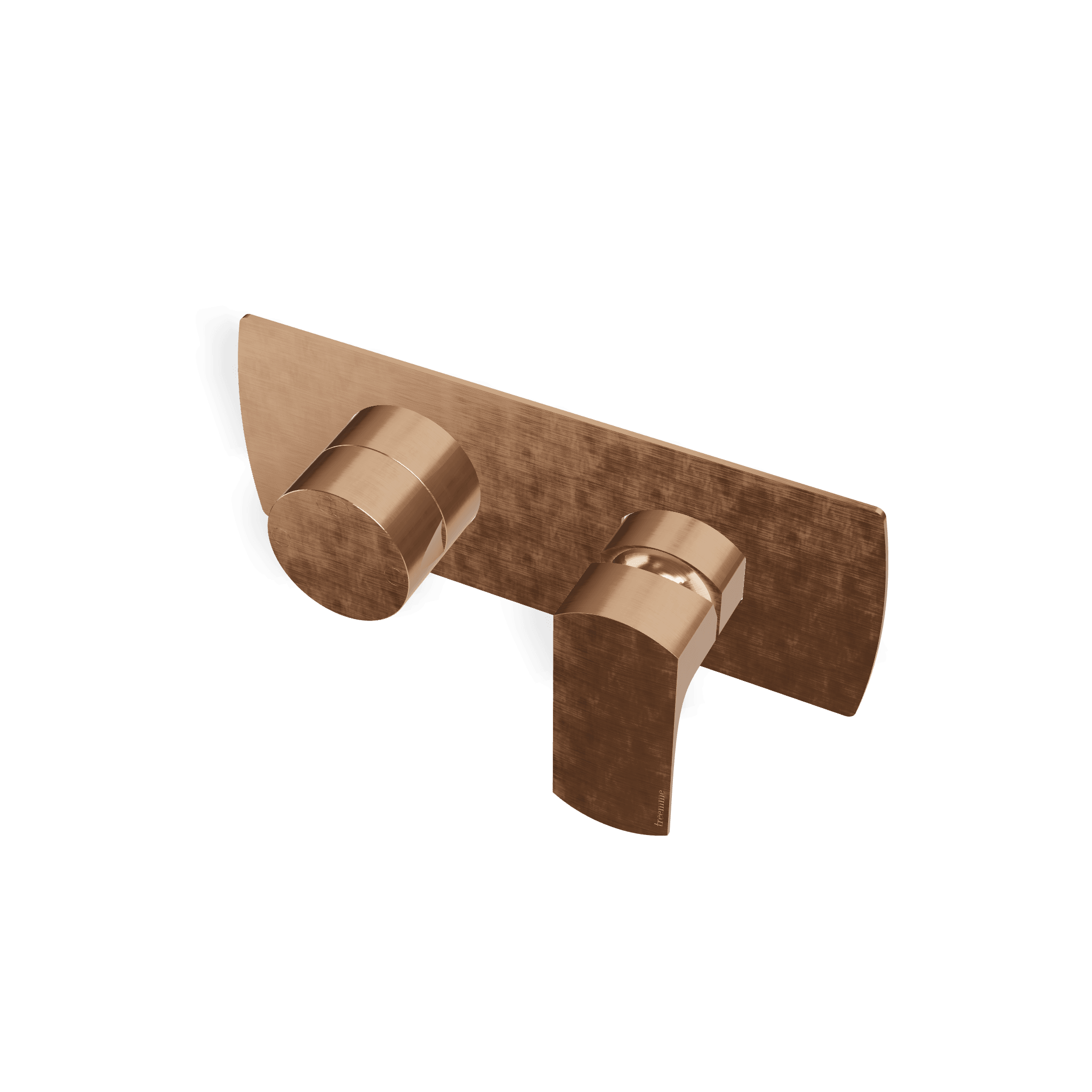 Внешняя часть смесителя для душа на 2 потребителя Albatros