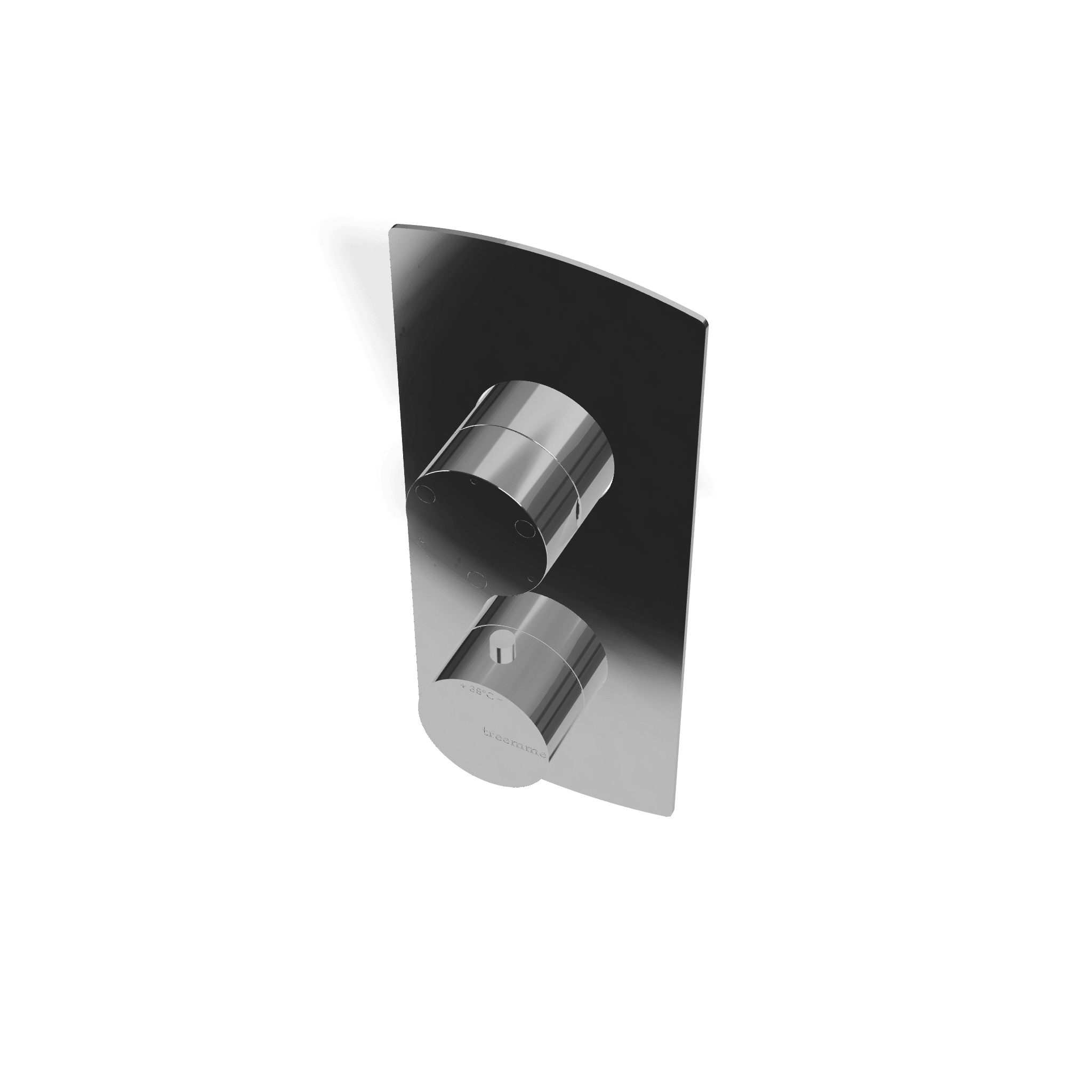Внешняя часть термостатического смесителя на 3 потребителя Albatros