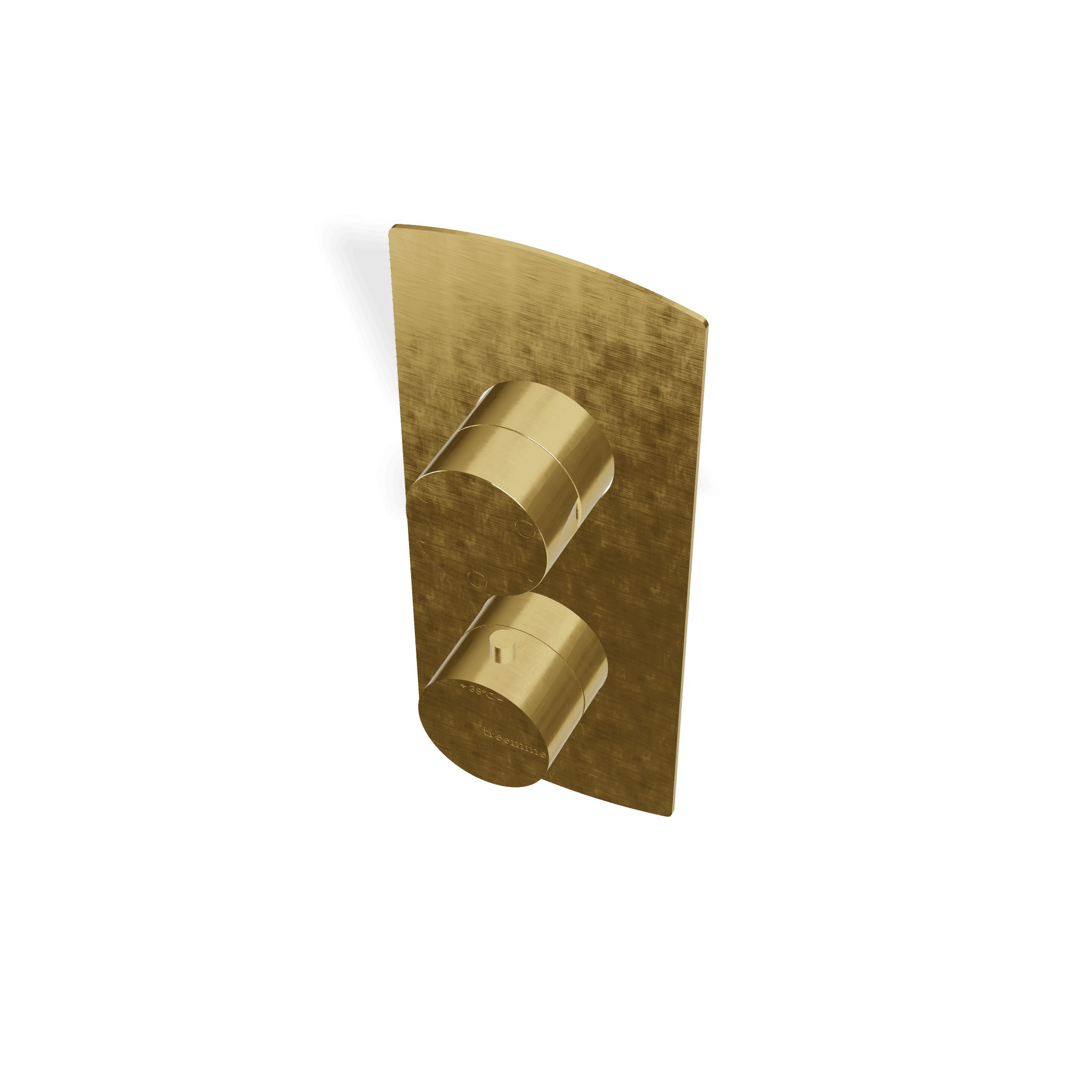 Внешняя часть термостатического смесителя на 3 потребителя Albatros