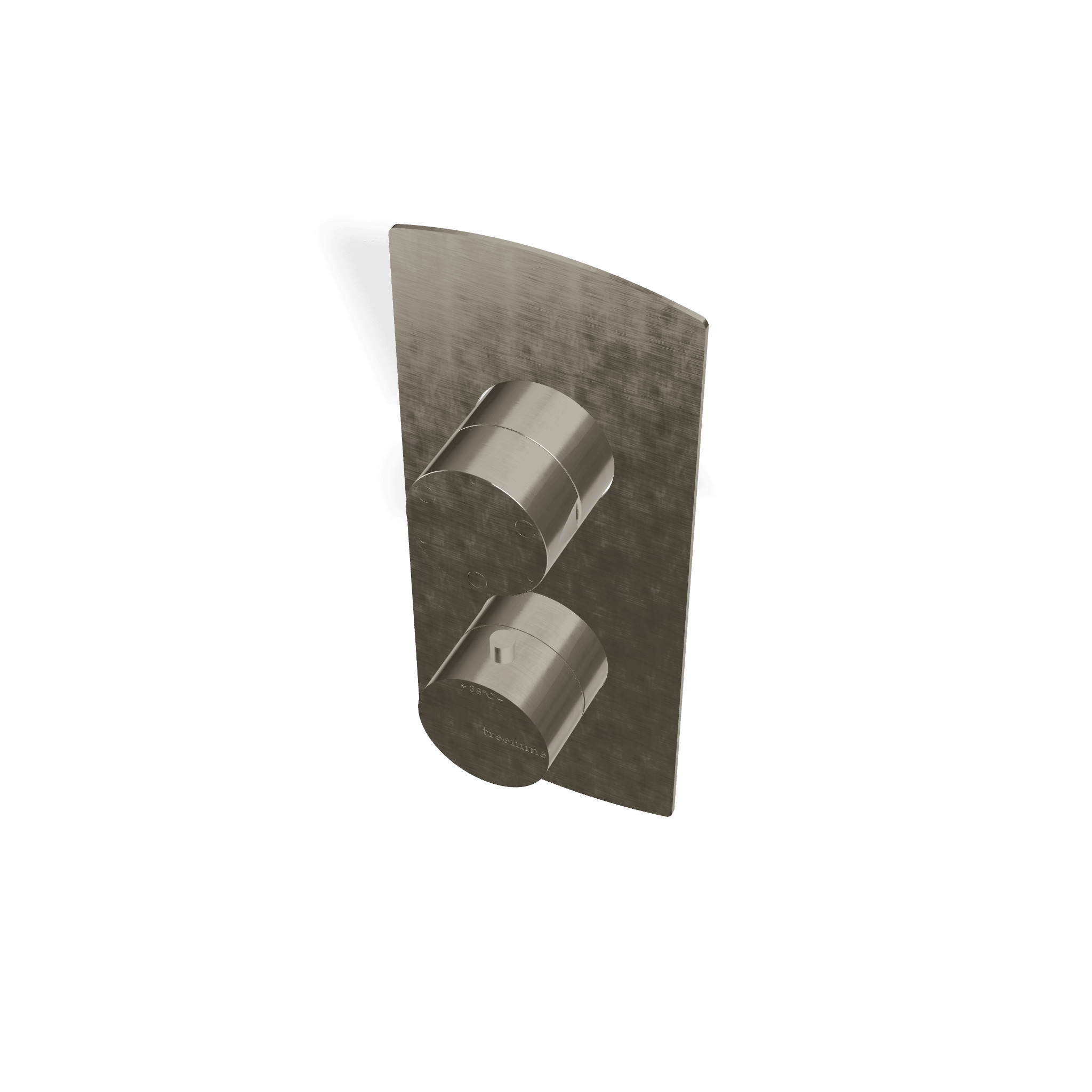 Внешняя часть термостатического смесителя на 3 потребителя Albatros