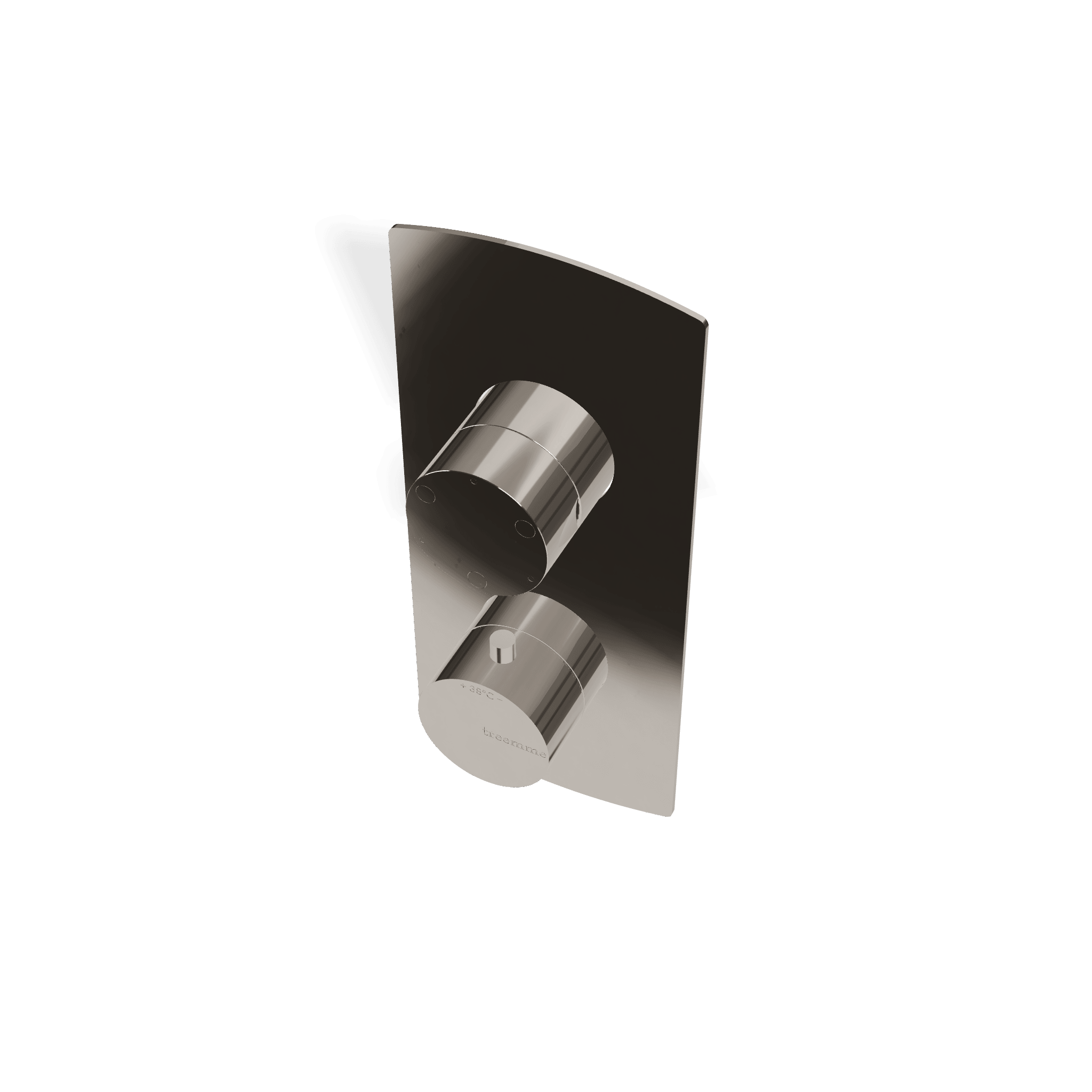 Внешняя часть термостатического смесителя на 3 потребителя Albatros