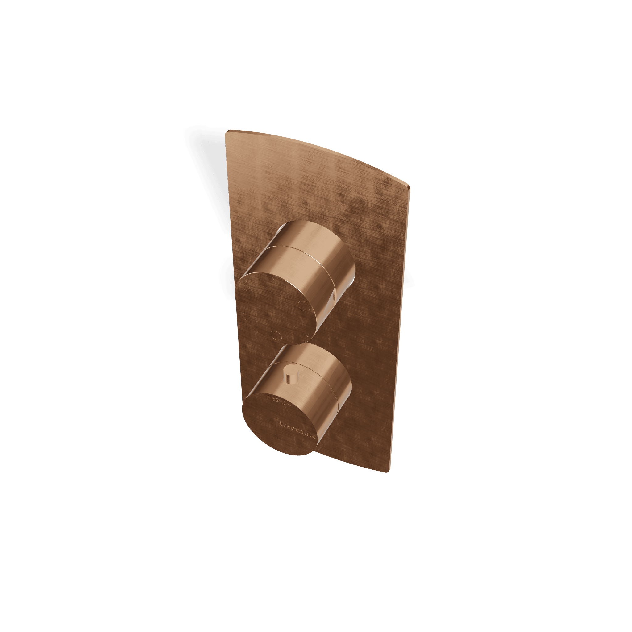 Внешняя часть термостатического смесителя на 3 потребителя Albatros