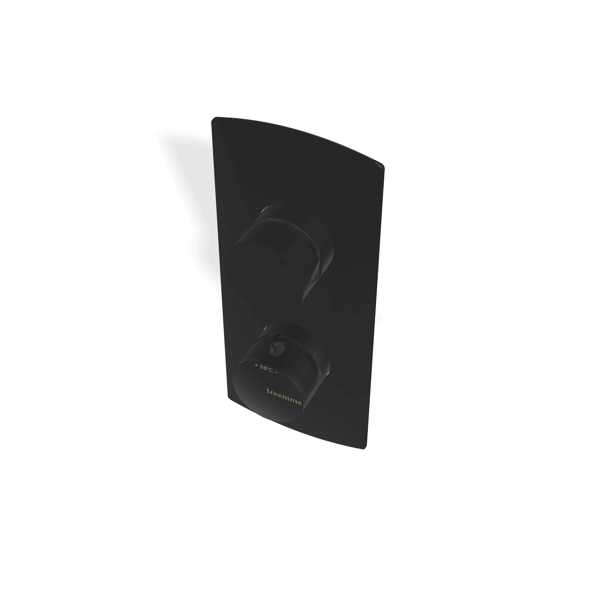 Внешняя часть термостатического смесителя на 2 потребителя Albatros