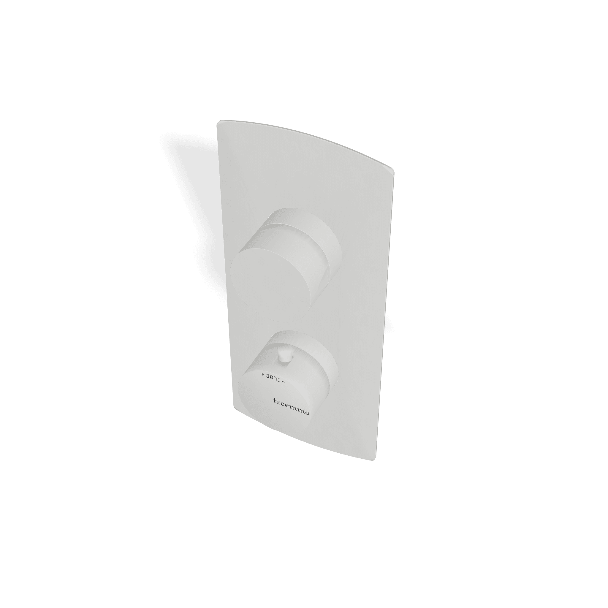 Внешняя часть термостатического смесителя на 2 потребителя Albatros