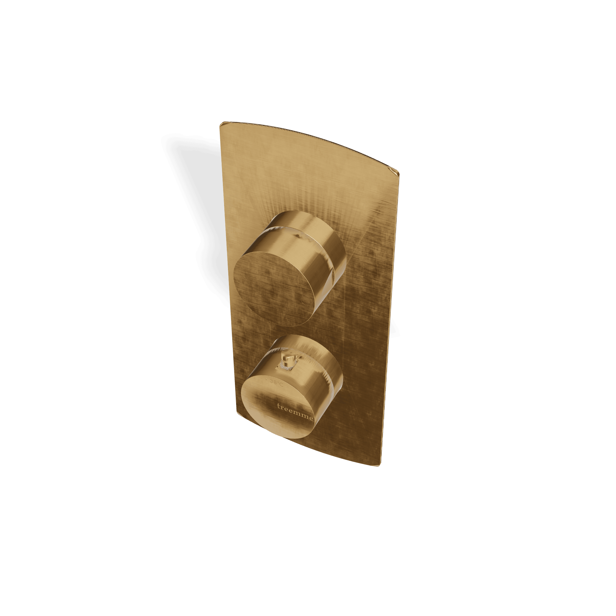 Внешняя часть термостатического смесителя на 2 потребителя Albatros