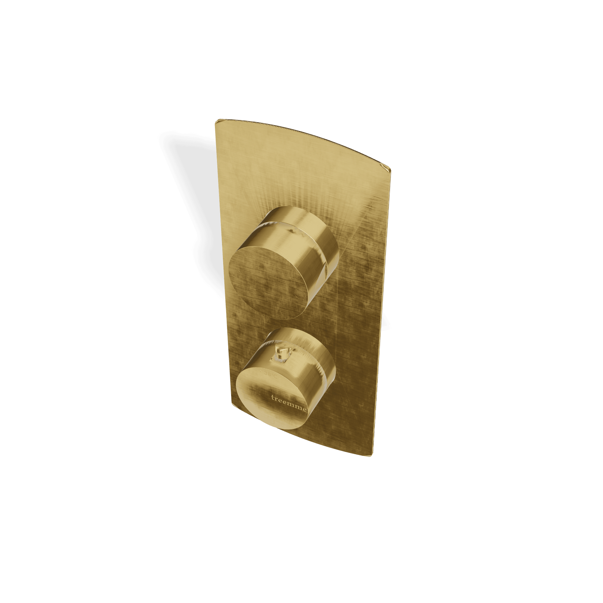 Внешняя часть термостатического смесителя на 2 потребителя Albatros