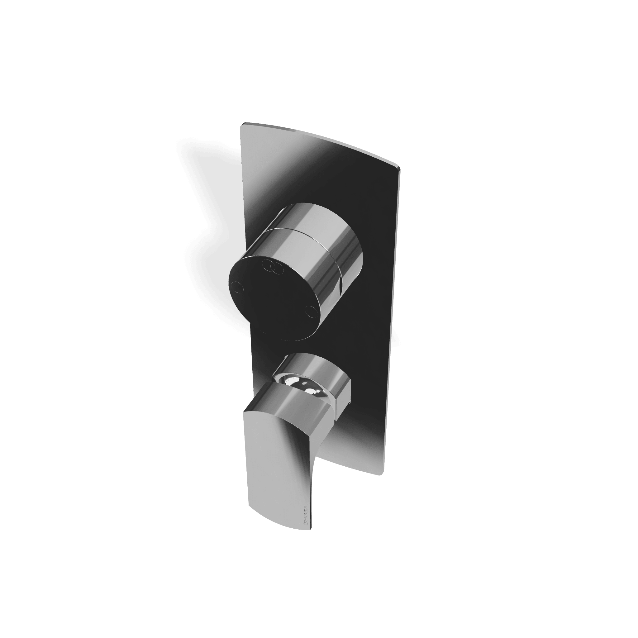 Внешняя часть смесителя для душа на 2 потребителя Albatros