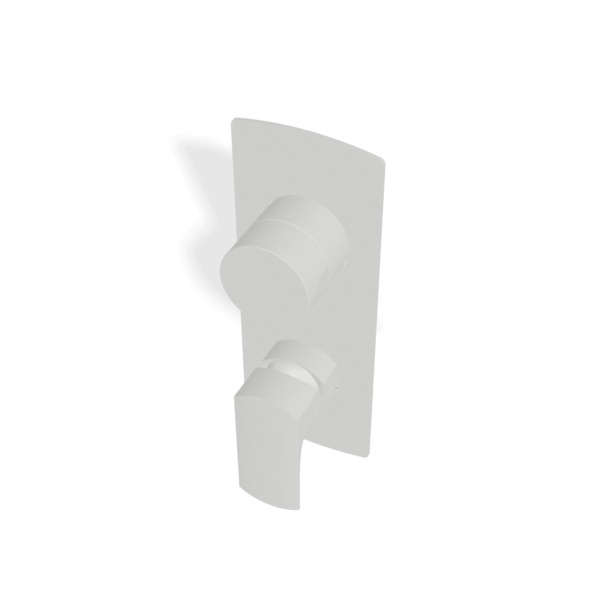 Внешняя часть смесителя для душа на 2 потребителя Albatros