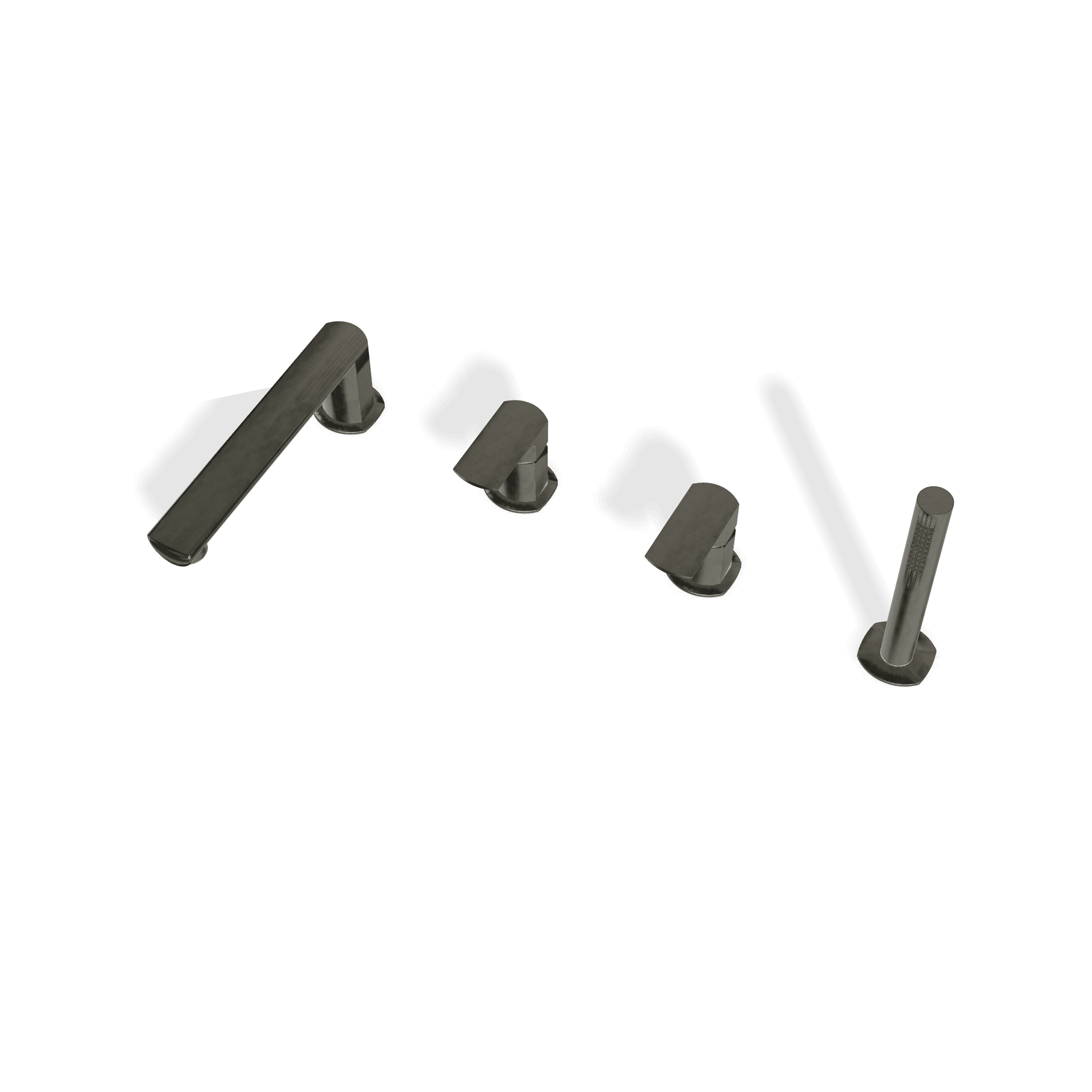 Смеситель на борт ванны на 4 отверстия Albatros