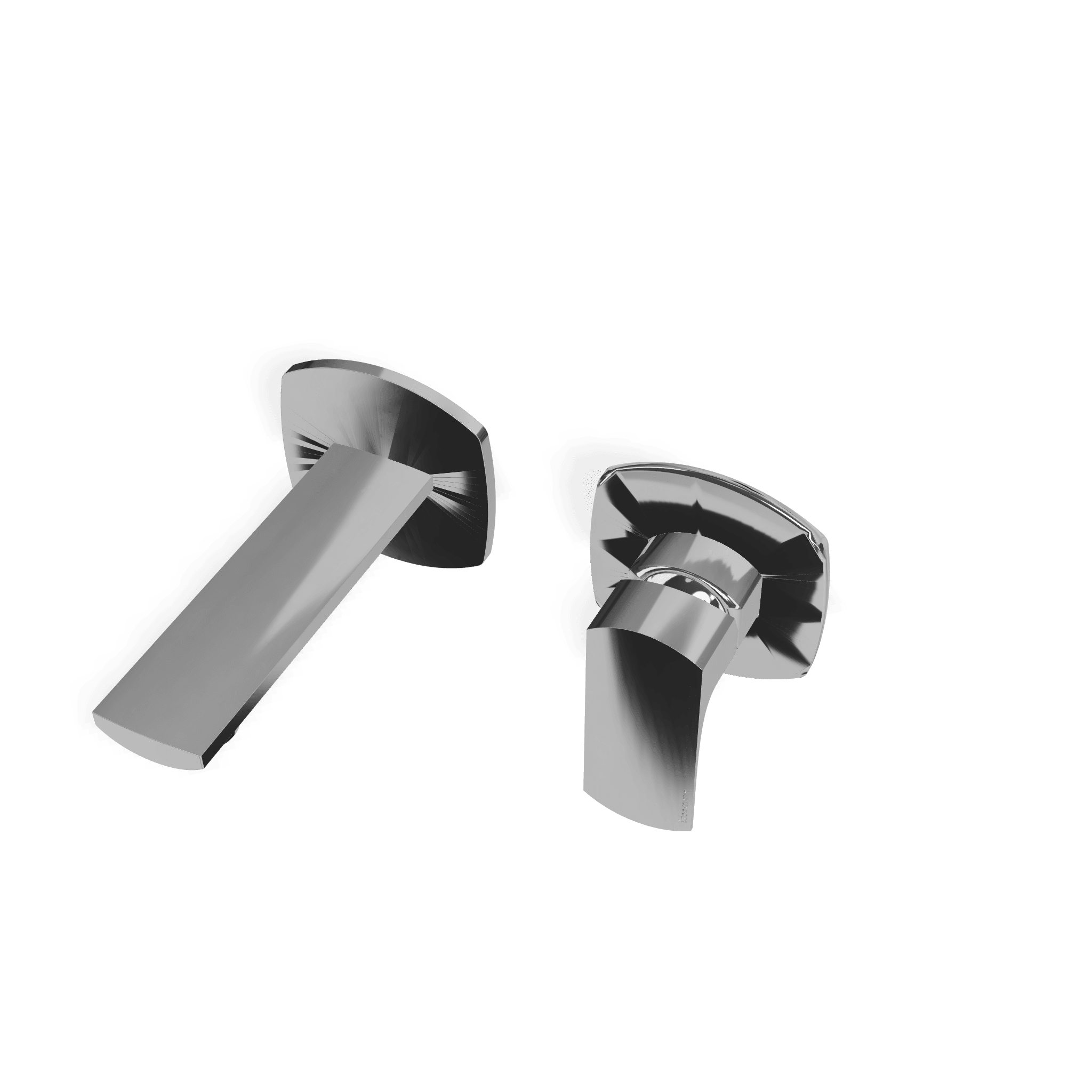 Внешняя часть смесителя для раковины из стены 110 мм Albatros