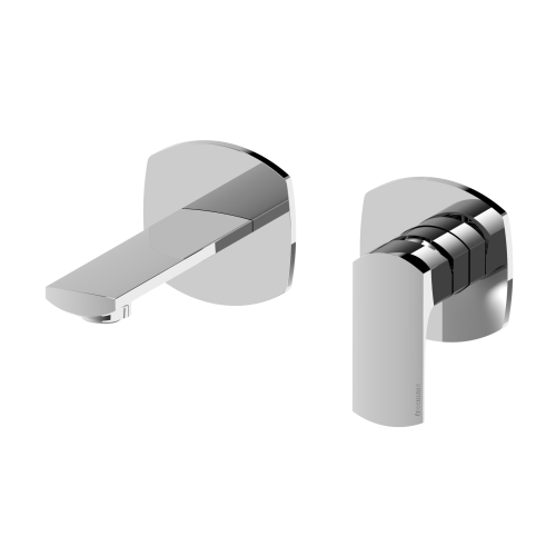 Внешняя часть смесителя для раковины из стены 110 мм Albatros