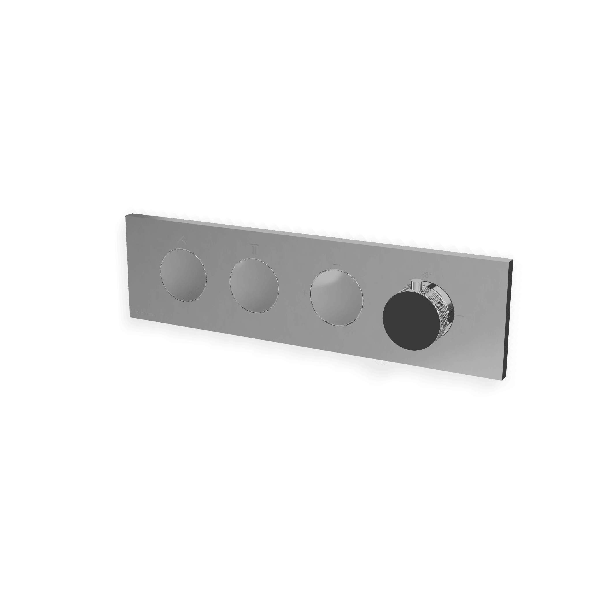 Внешняя часть смесителя для душа на 3 потребителя 40mm