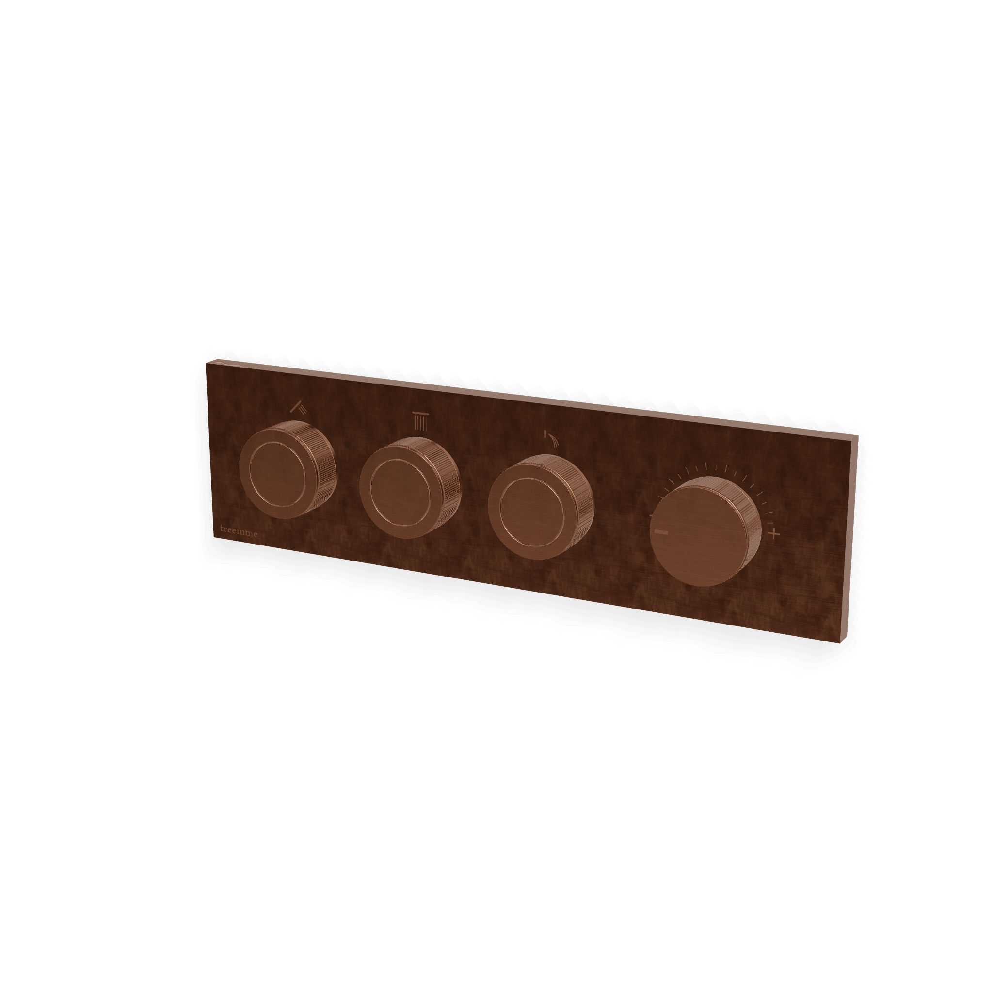 Внешняя часть смесителя для душа на 3 потребителя W-Smart