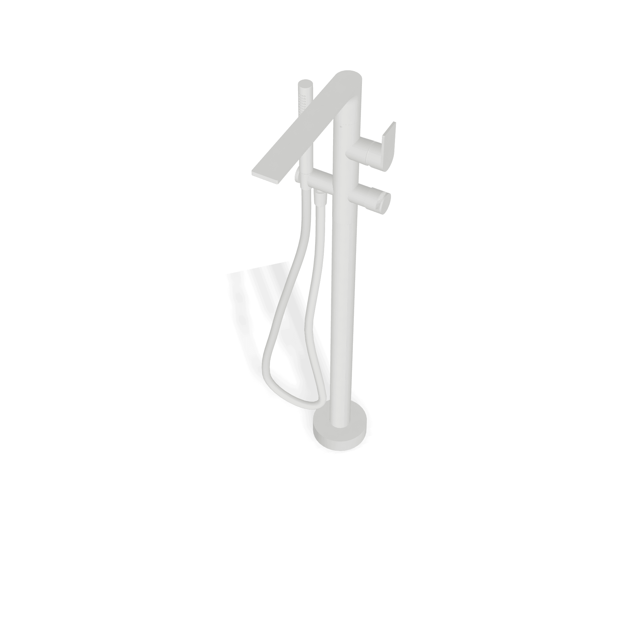 Внешняя часть напольного смесителя для ванны Ran