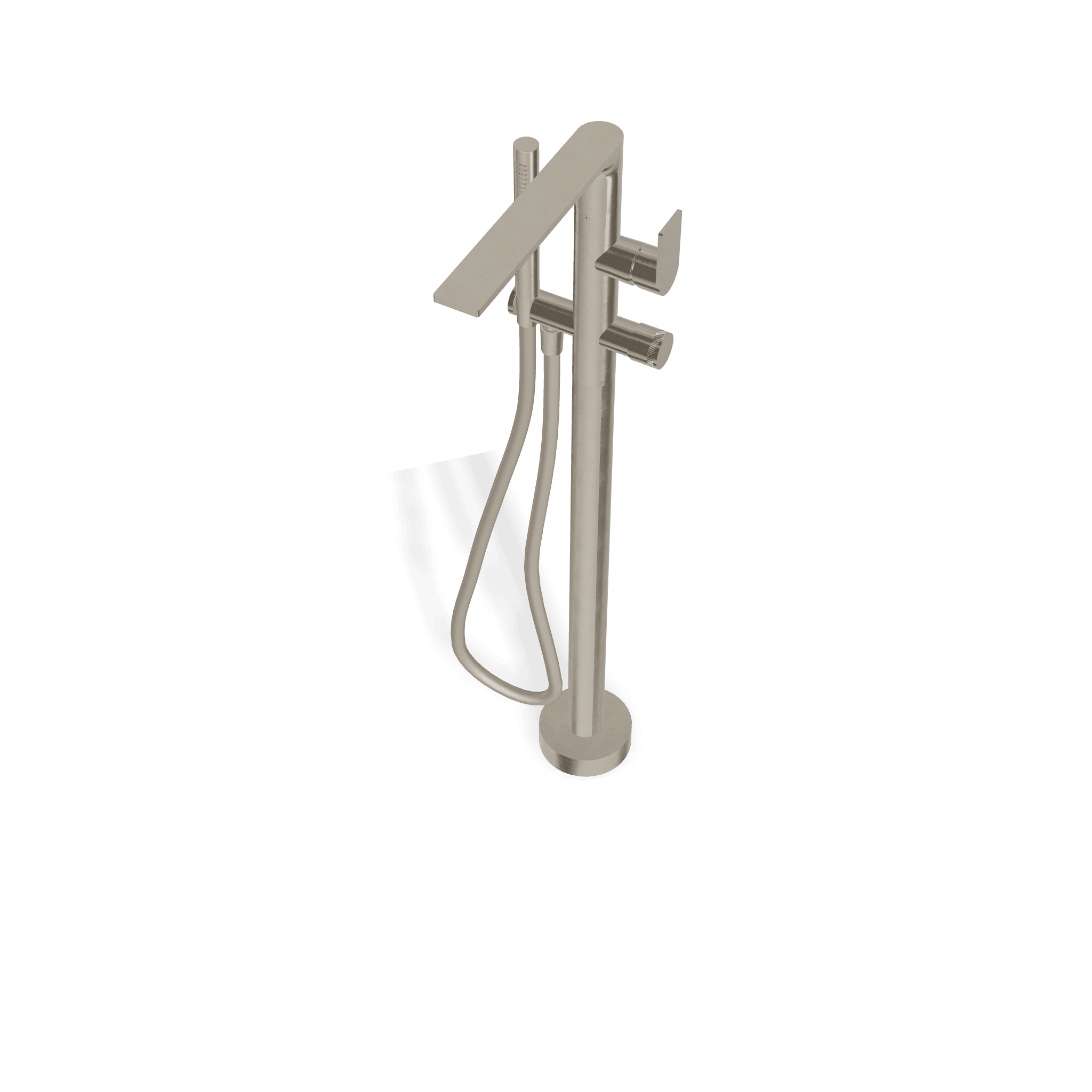 Внешняя часть напольного смесителя для ванны Ran