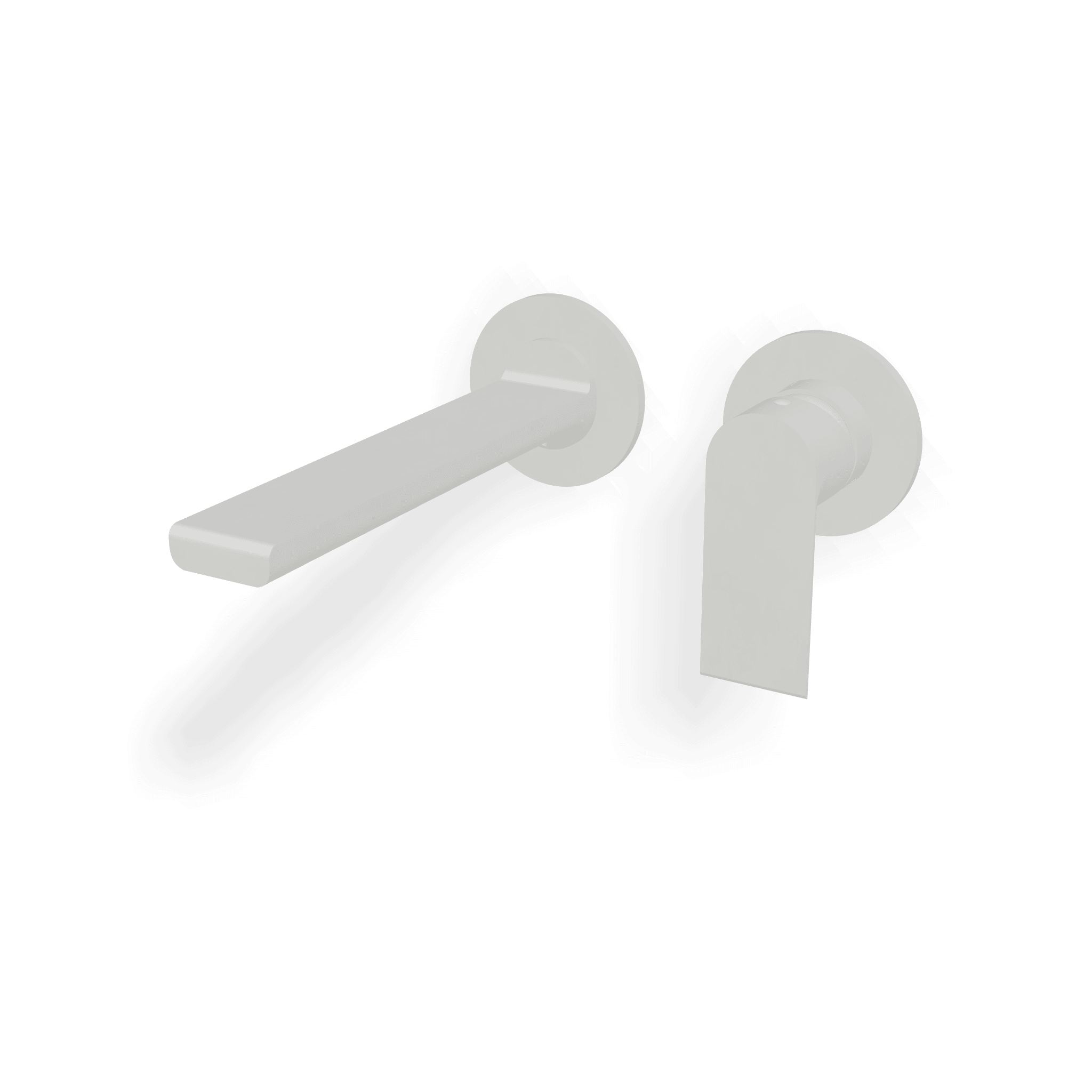 Внешняя часть смесителя для раковины из стены 185 мм Bamboo