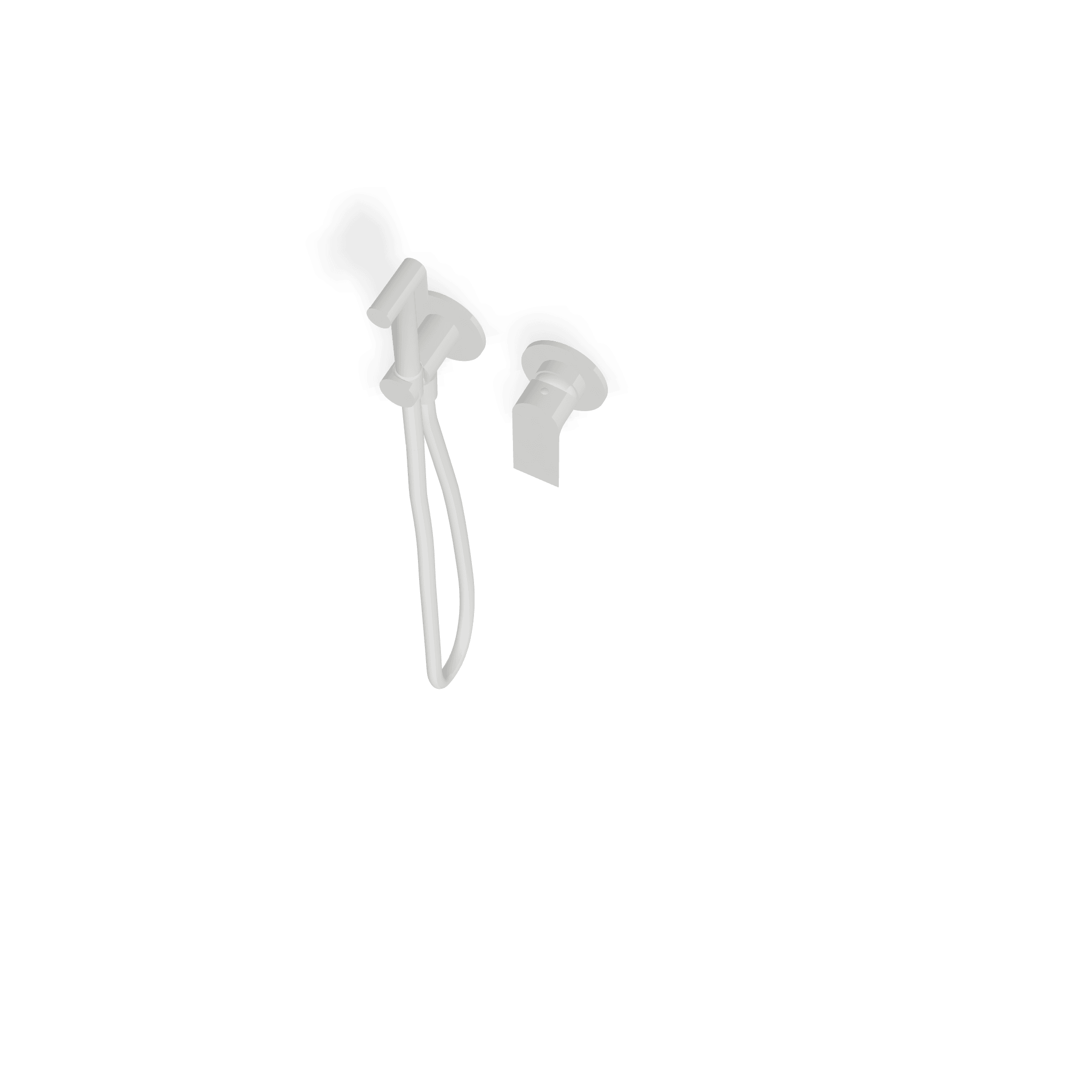 Внешняя часть смесителя с гигиеническим душем Bamboo