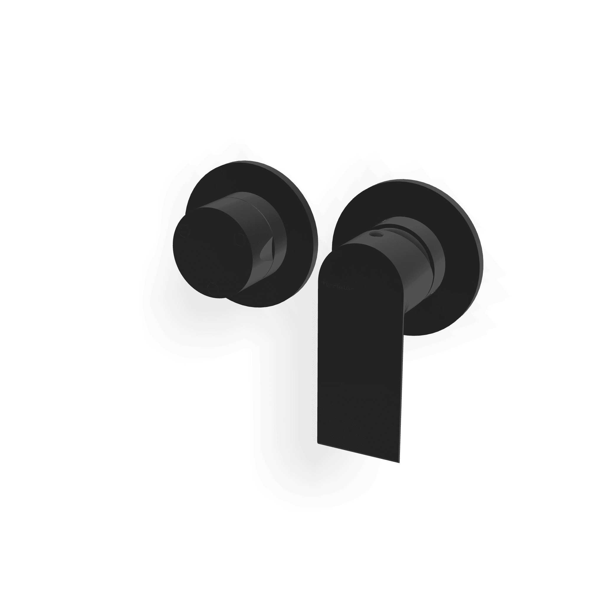 Внешняя часть смесителя для душа на 3 потребителя Bamboo