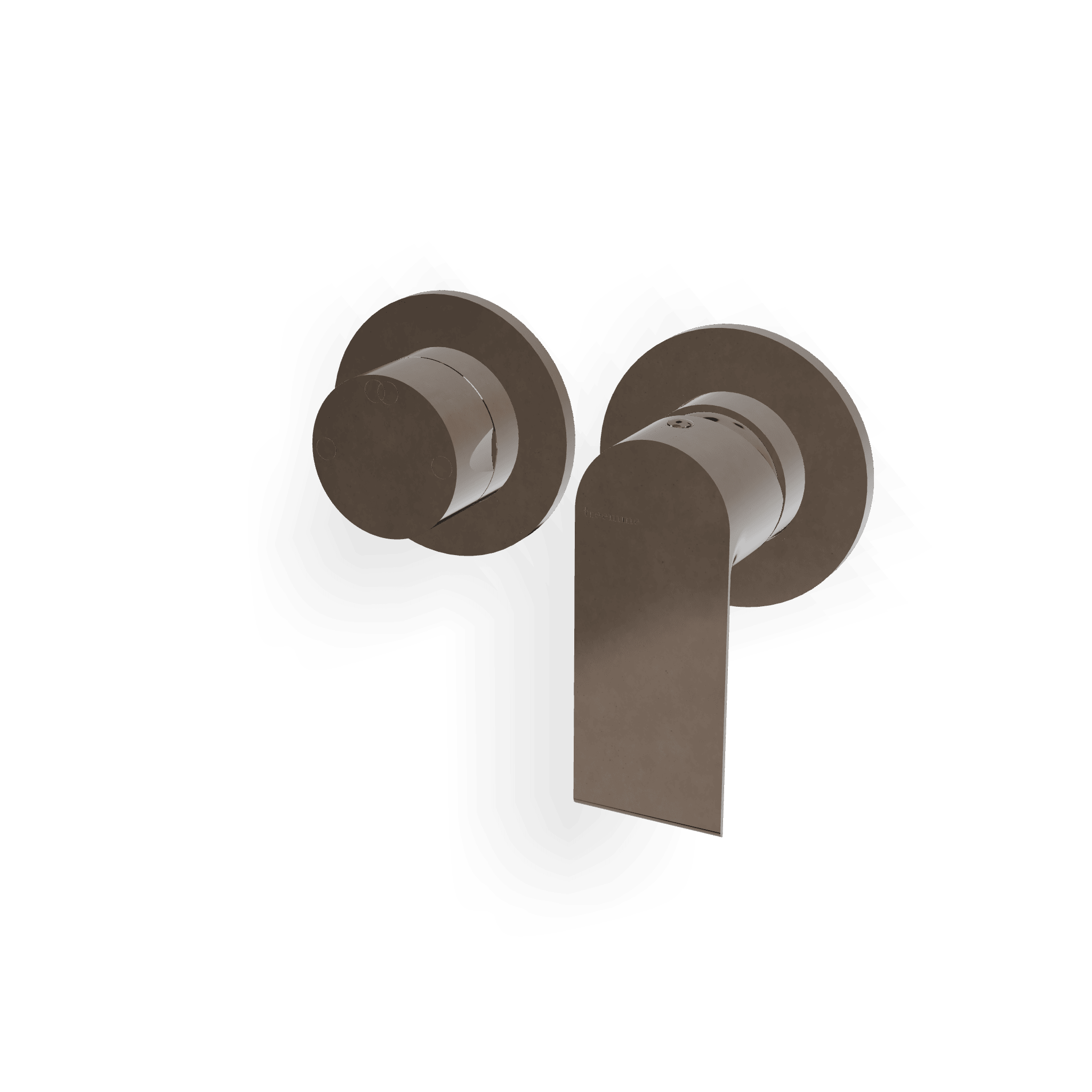 Внешняя часть смесителя для душа на 2 потребителя Bamboo