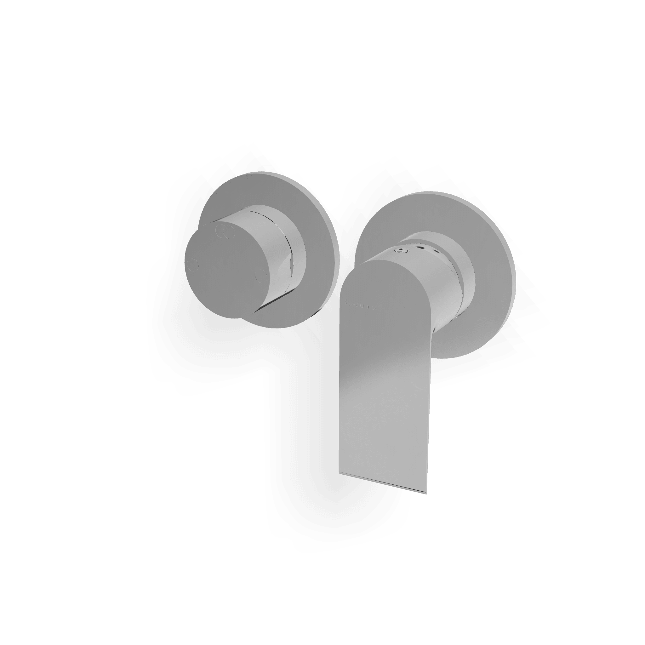 Внешняя часть смесителя для душа на 2 потребителя Bamboo