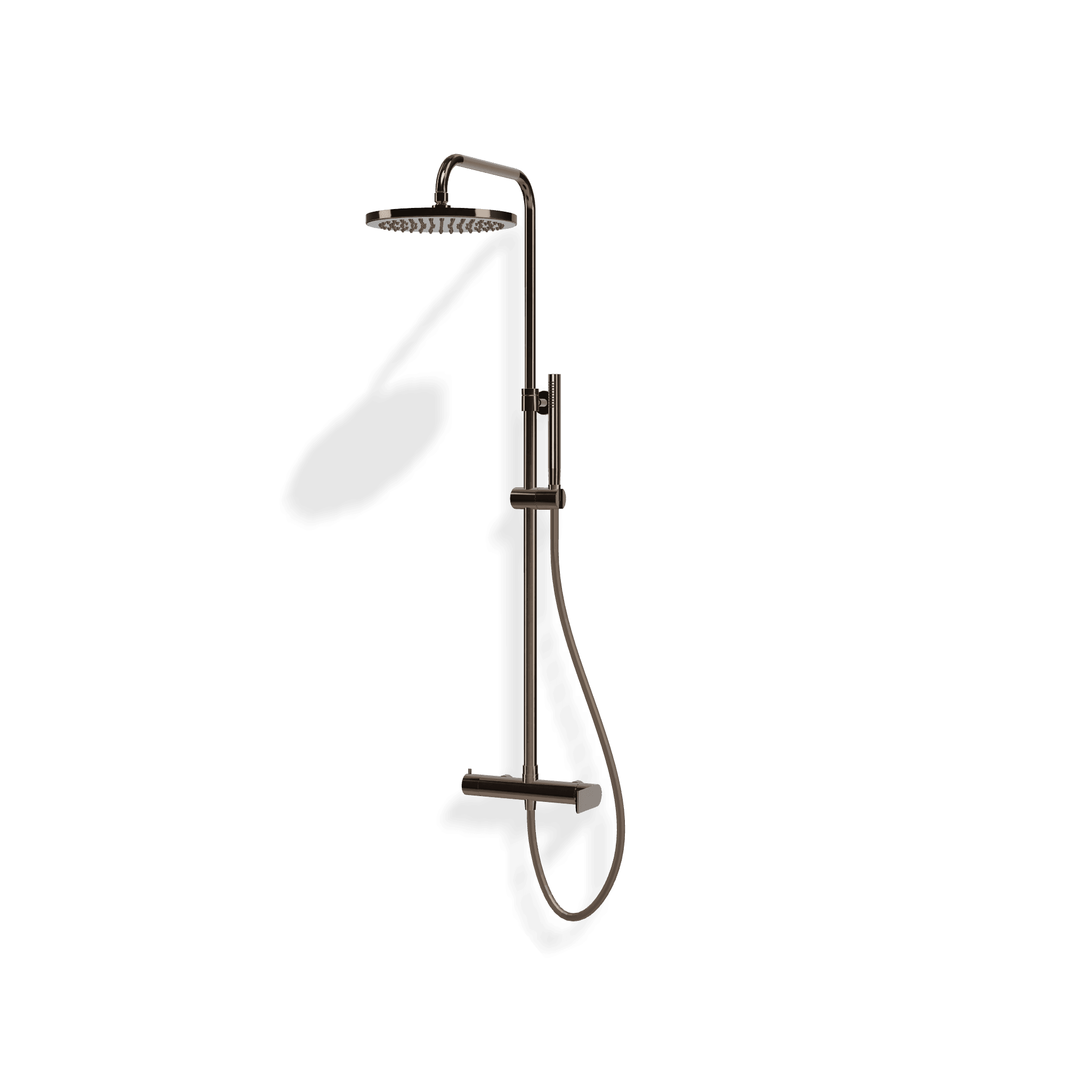 Душевая колонна со смесителем, ручным и верхним душем диаметром 250 мм Bamboo