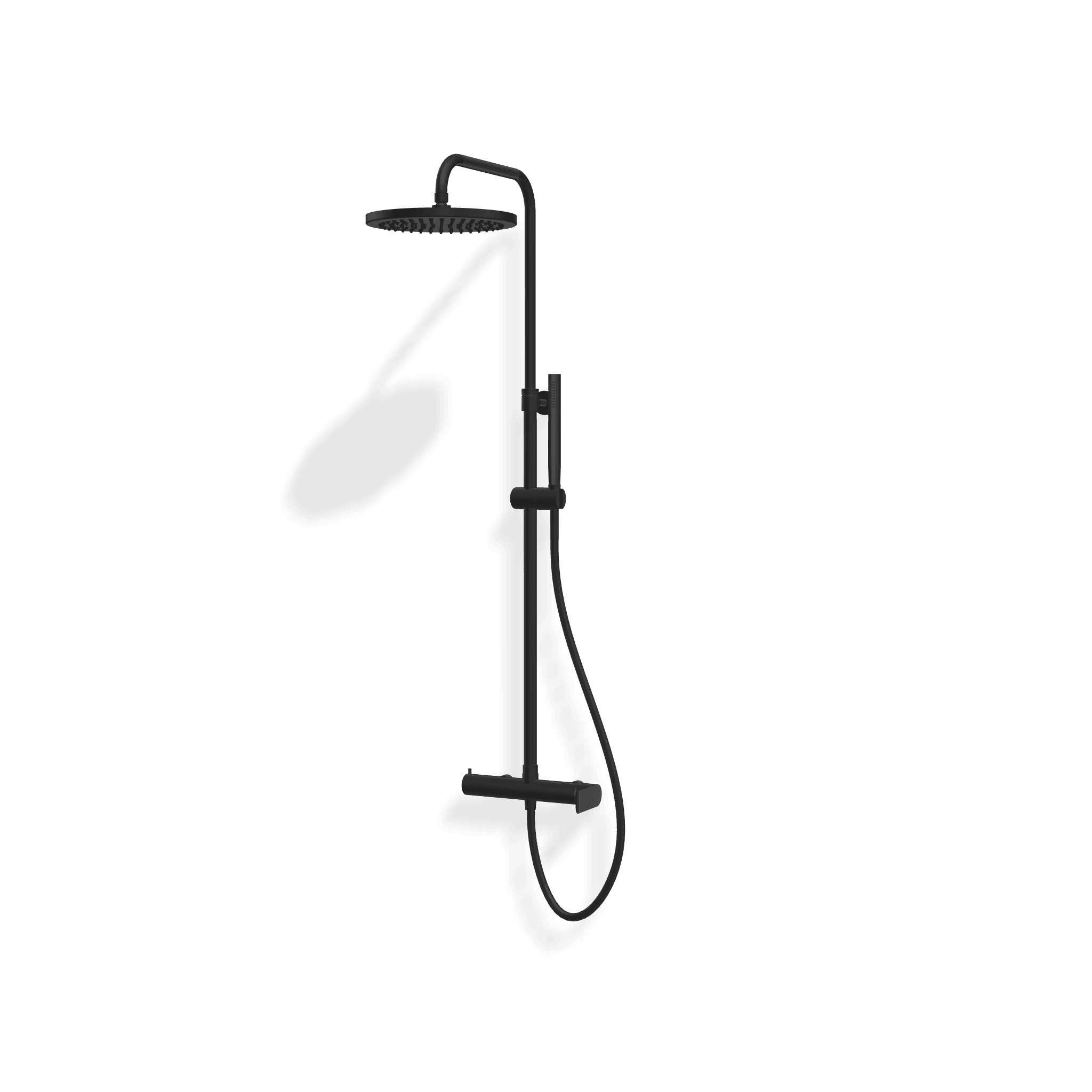 Душевая колонна со смесителем, ручным и верхним душем диаметром 250 мм Bamboo