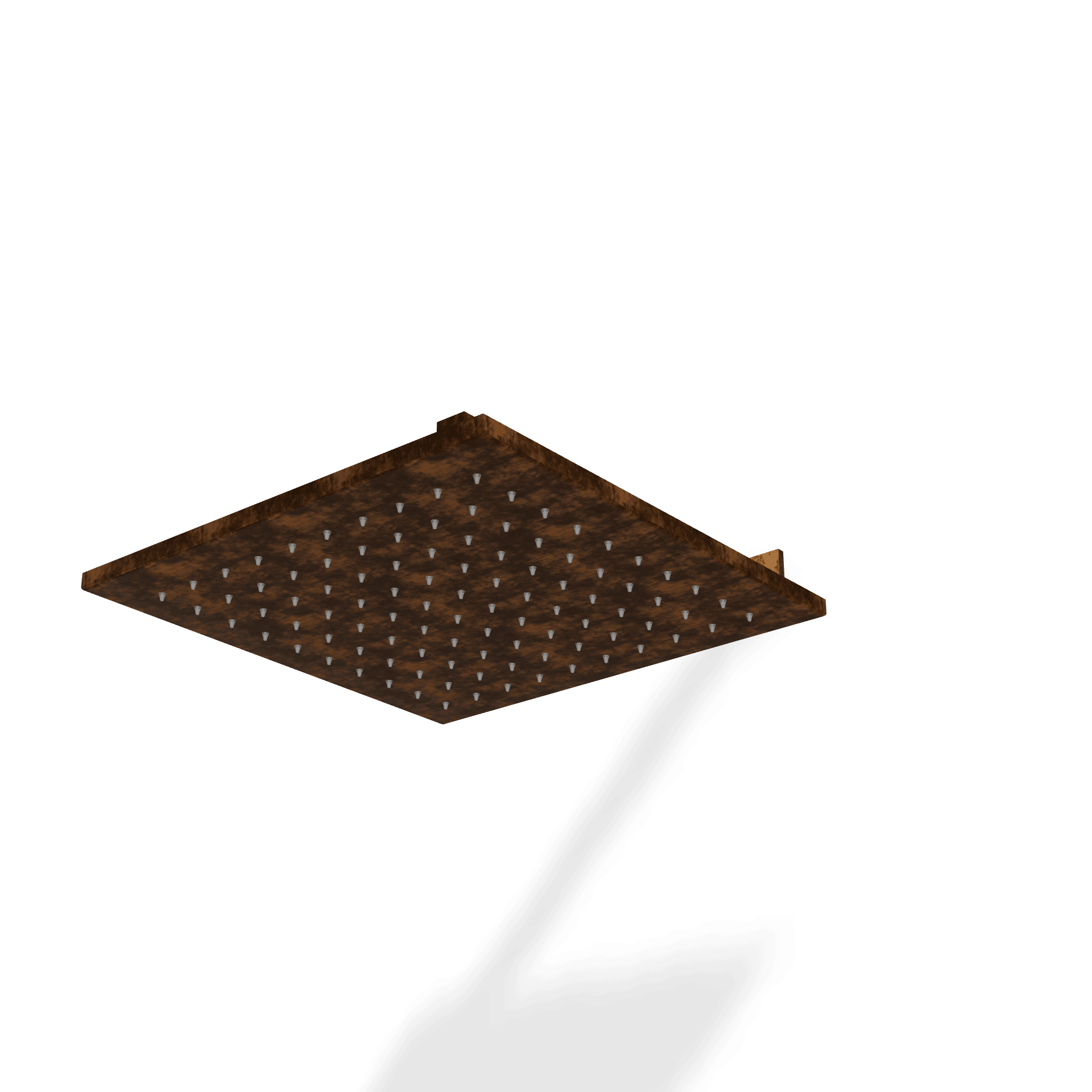 Верхний душ 305х305 мм с кронштейном 310 мм