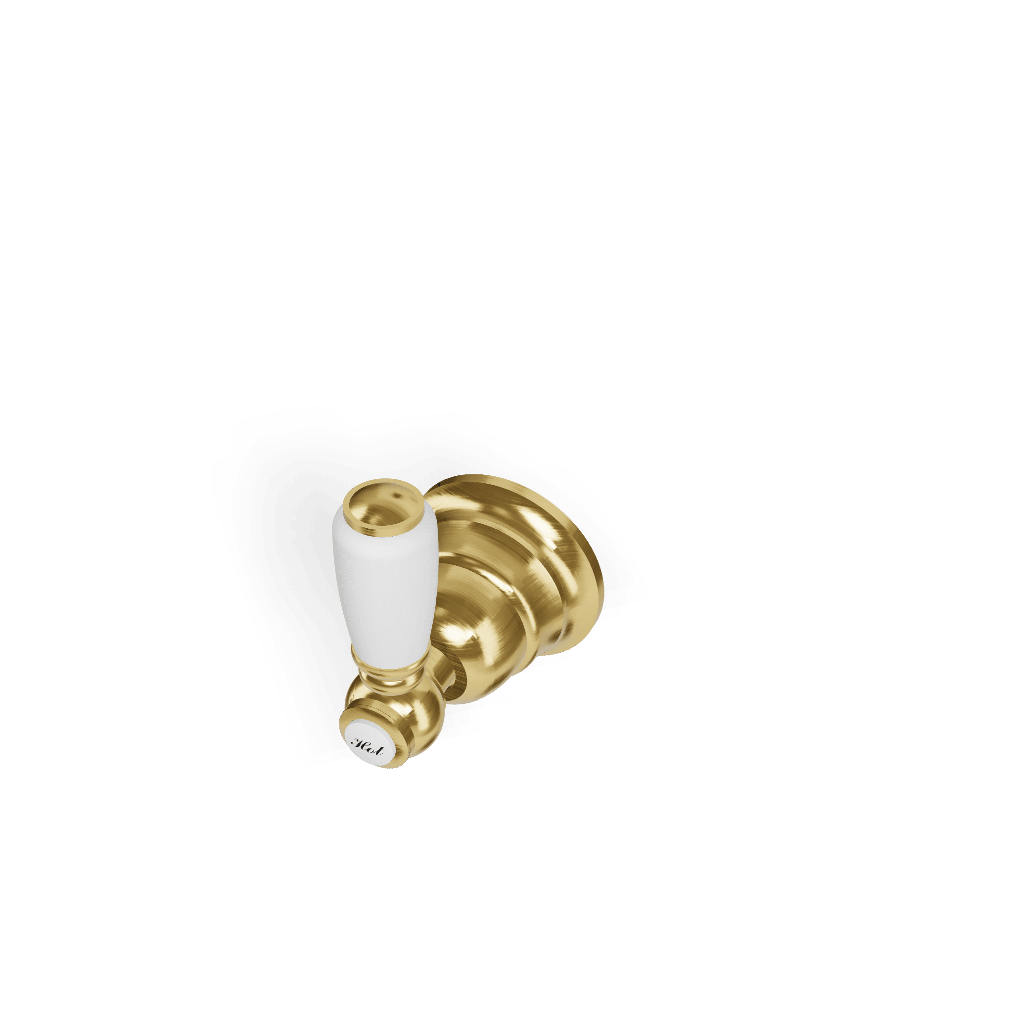 Внешняя часть запорного вентиля 1/2