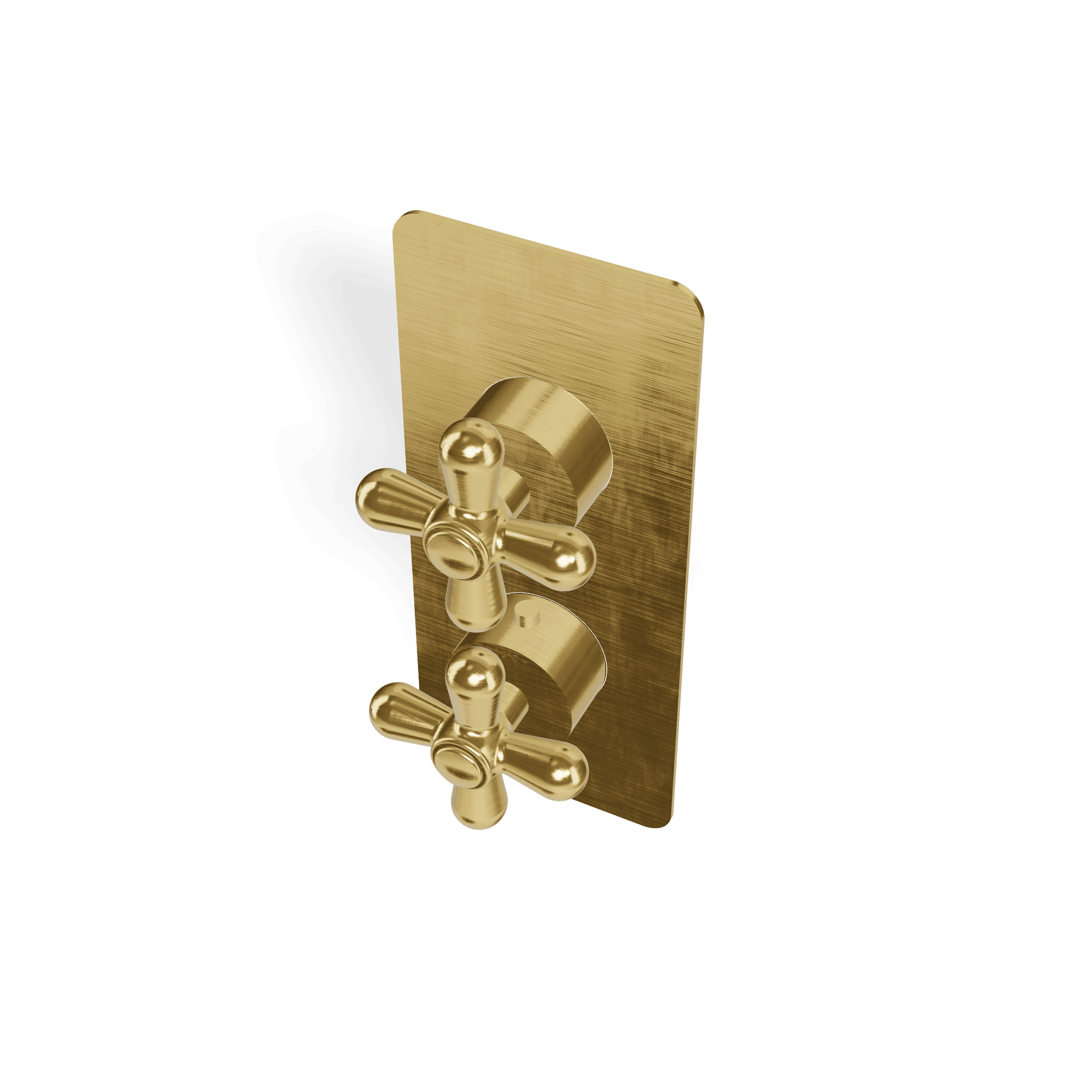 Внешняя часть термостатического смесителя на 3 потребителя Romantica