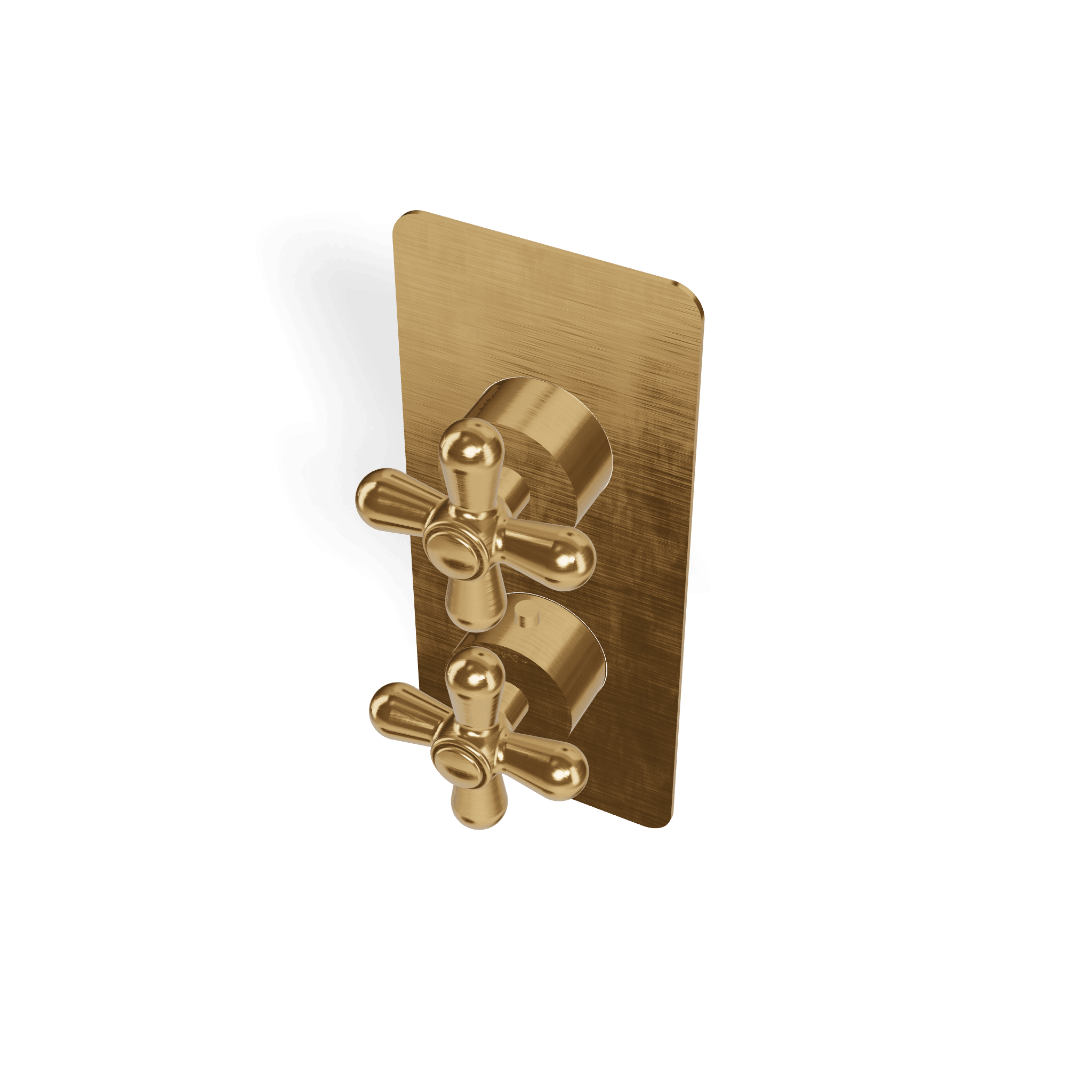 Внешняя часть термостатического смесителя на 3 потребителя Romantica