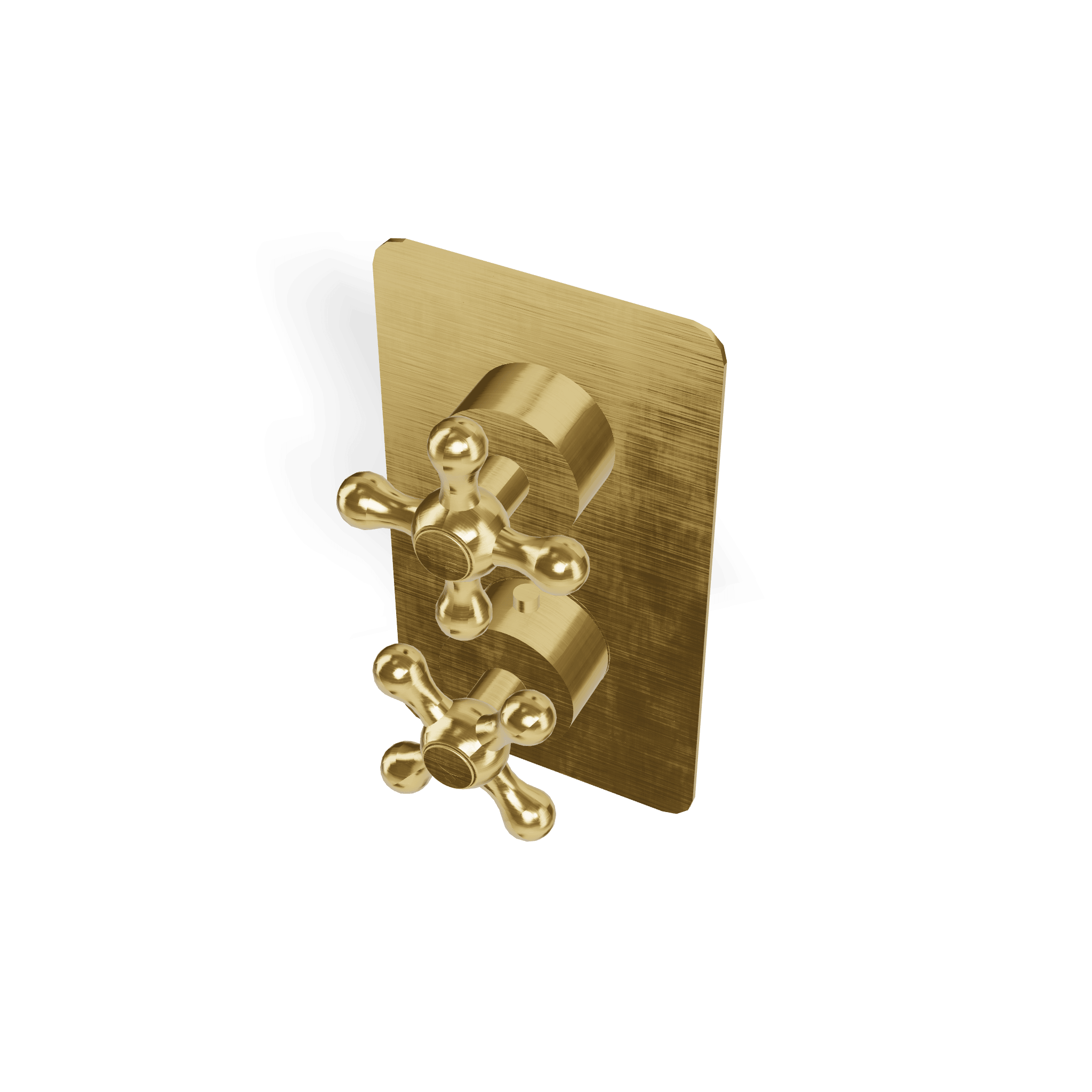 Внешняя часть термостатического смесителя для душа на 1 потребителя Romantica