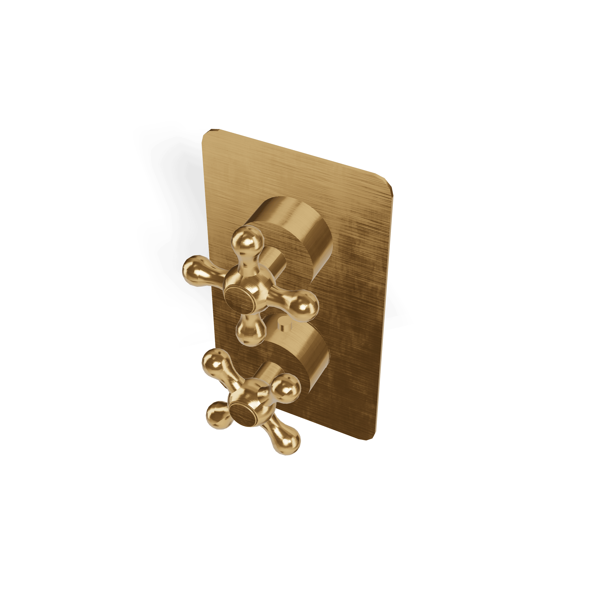 Внешняя часть термостатического смесителя для душа на 1 потребителя Romantica