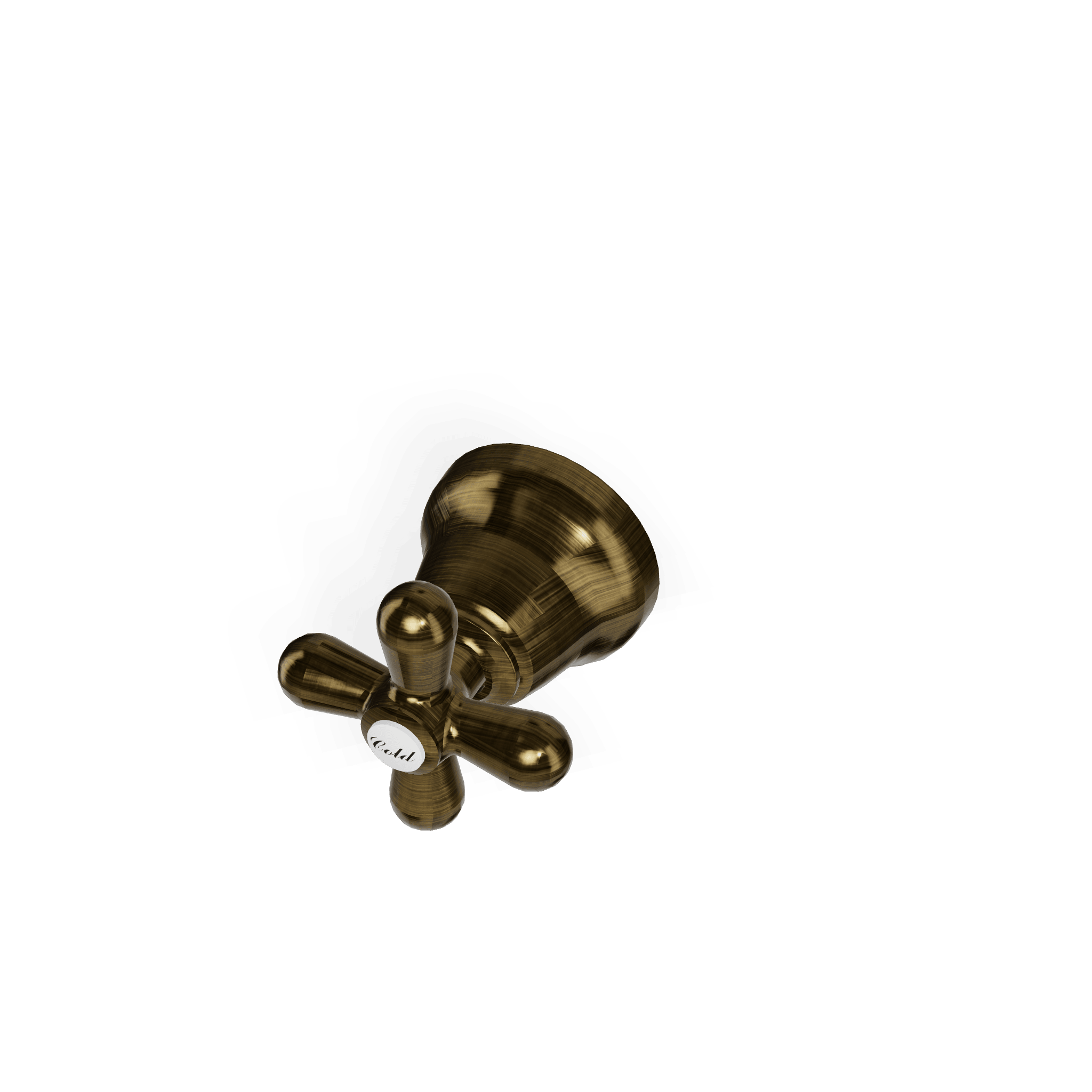 Внешняя часть запорного вентиля 1/2