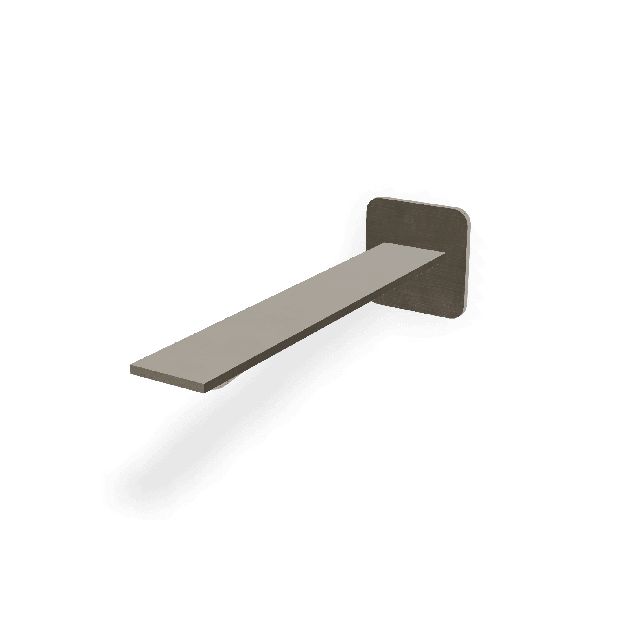 Излив для раковины настенный 236 мм Ran