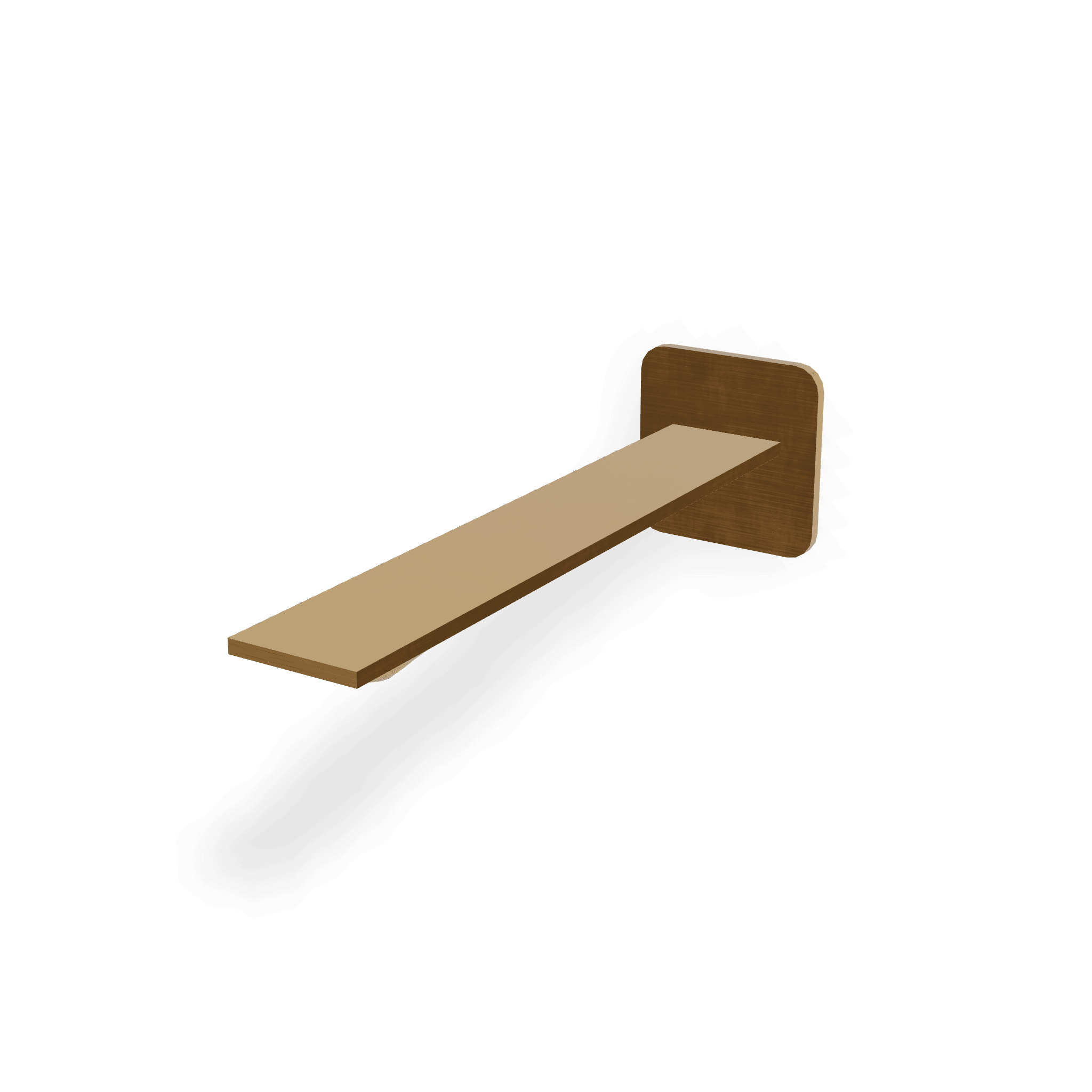 Излив для раковины настенный 236 мм Ran