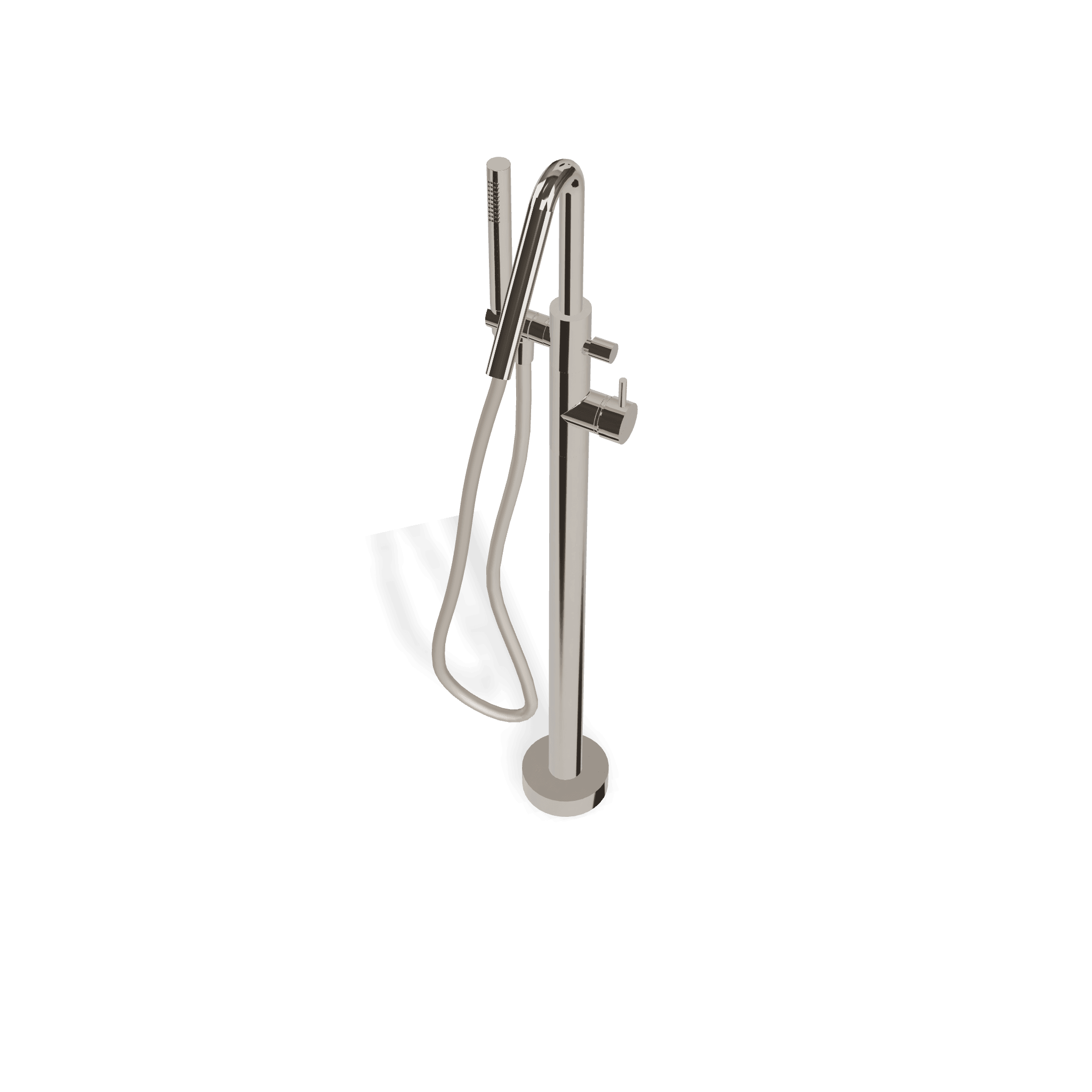 Внешняя часть напольного смесителя для ванны X-Change