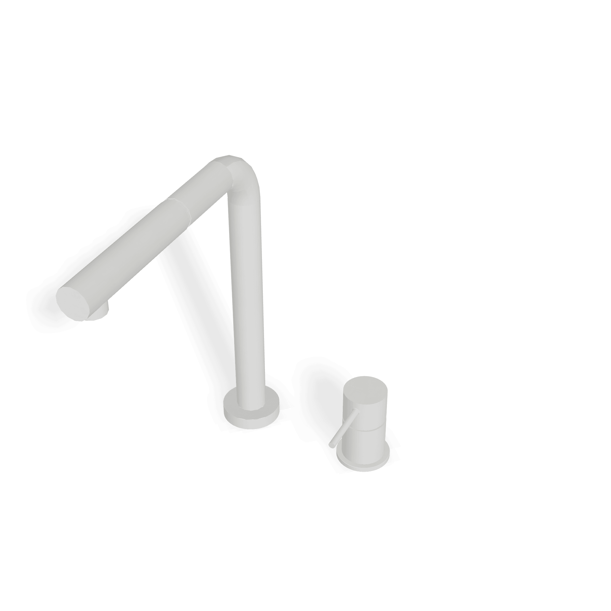 Смеситель для кухни с выдвижным изливом Design