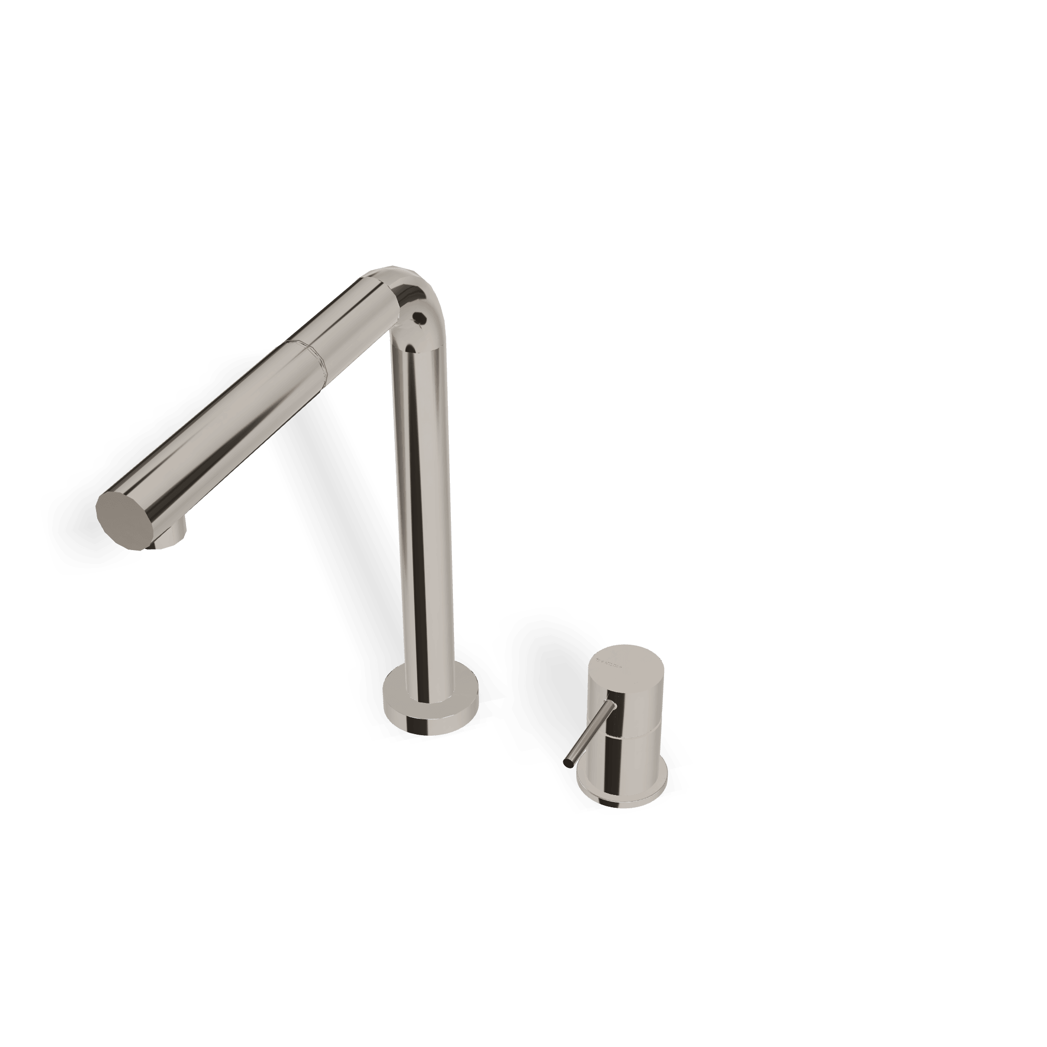 Смеситель для кухни с выдвижным изливом Design