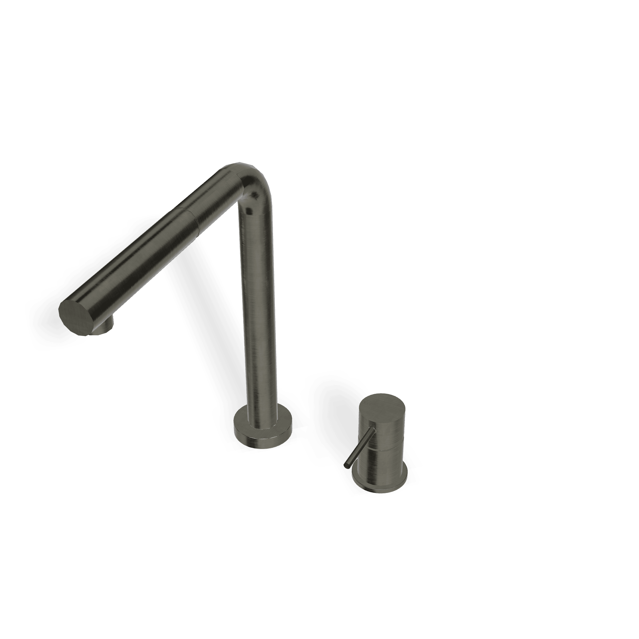 Смеситель для кухни с выдвижным изливом Design