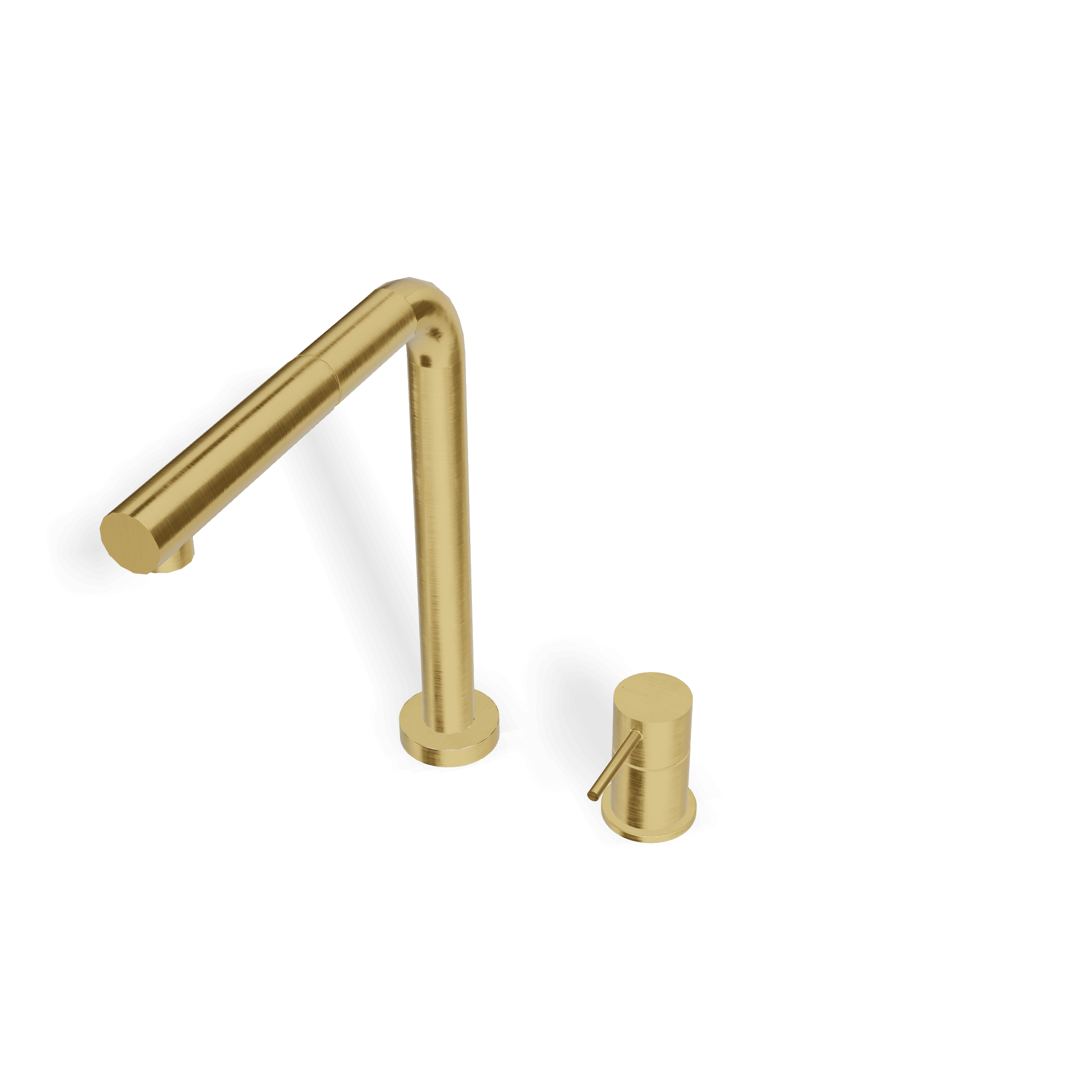 Смеситель для кухни с выдвижным изливом Design