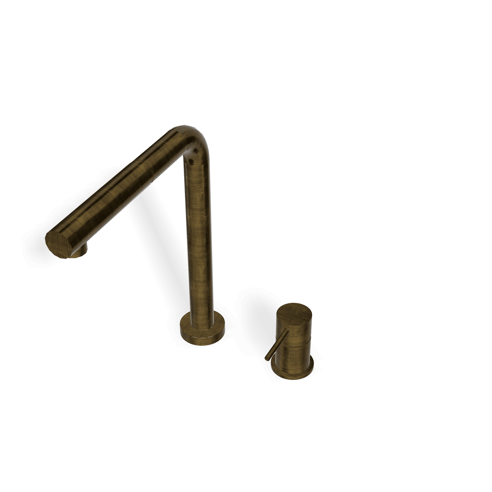 Смеситель для кухни с выдвижным изливом Design