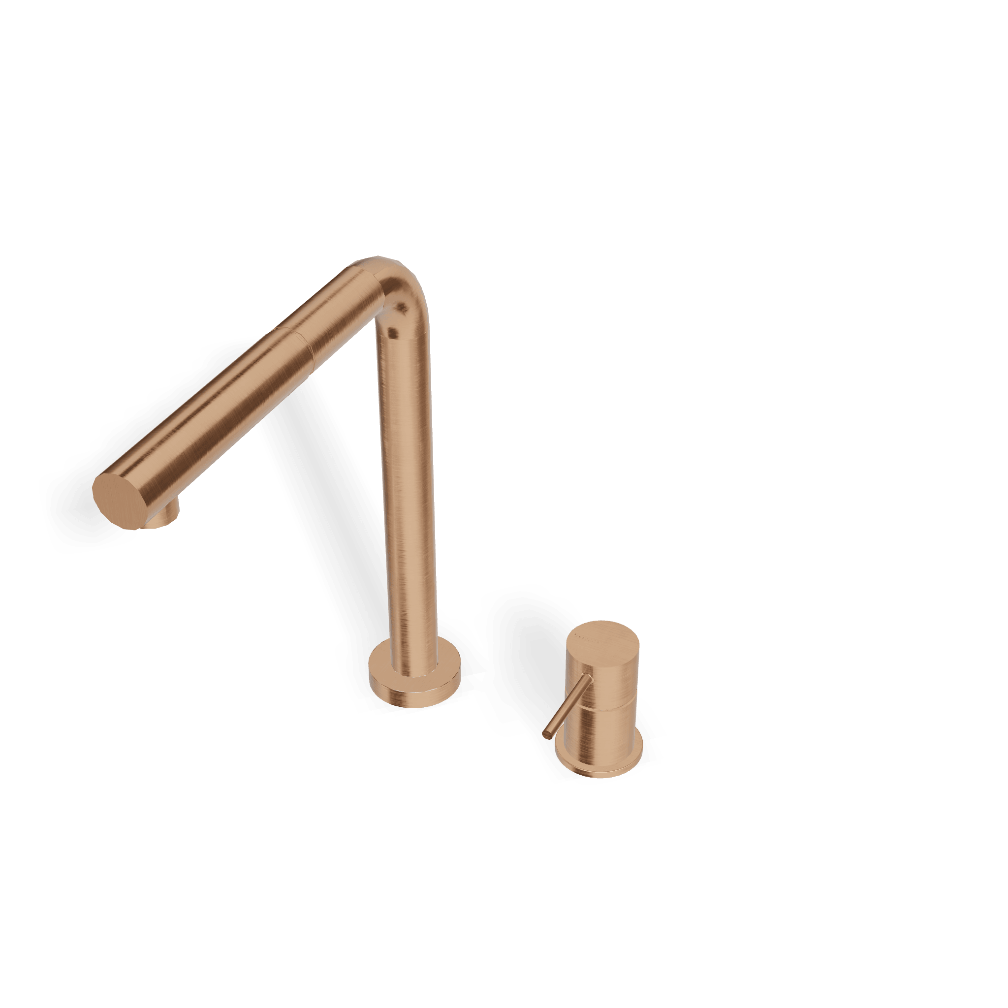 Смеситель для кухни с выдвижным изливом Design