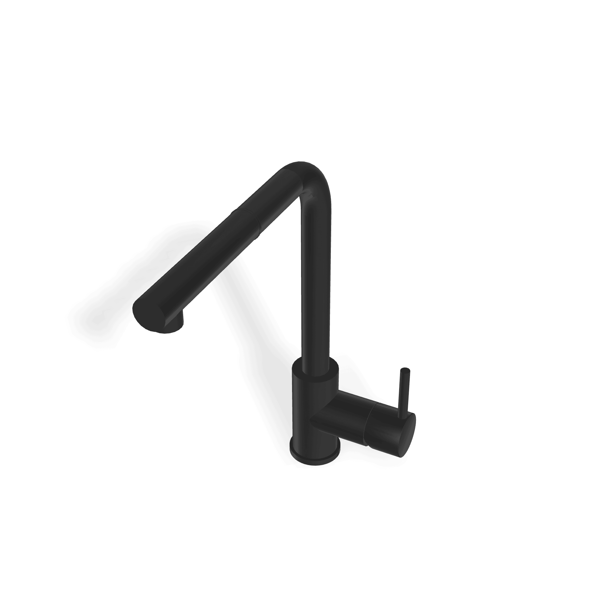 Смеситель для кухни с выдвижным изливом Design