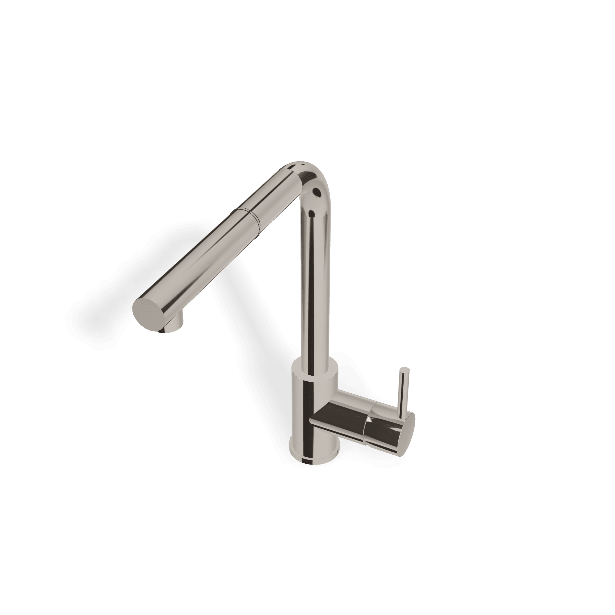 Смеситель для кухни с выдвижным изливом Design