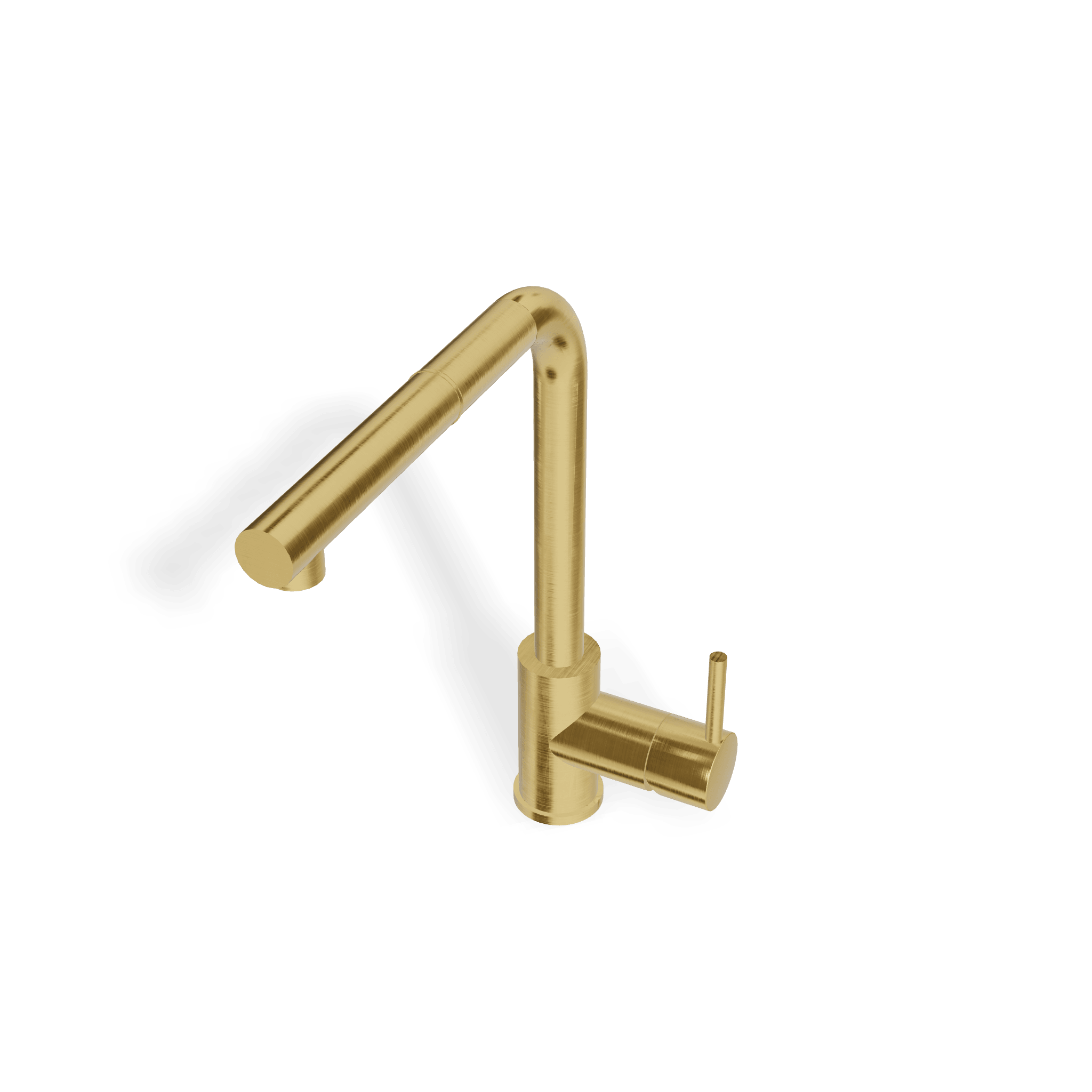 Смеситель для кухни с выдвижным изливом Design