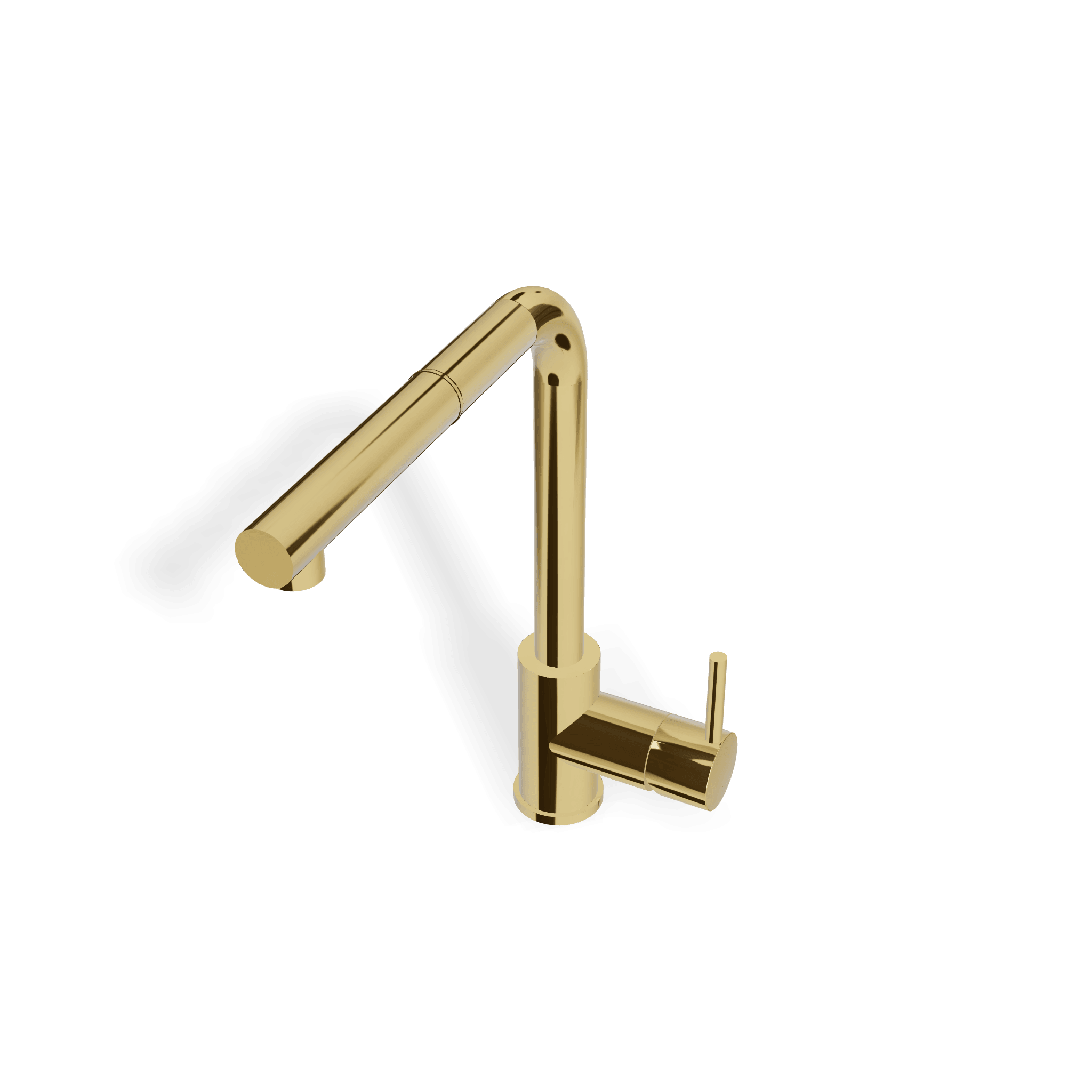 Смеситель для кухни с выдвижным изливом Design