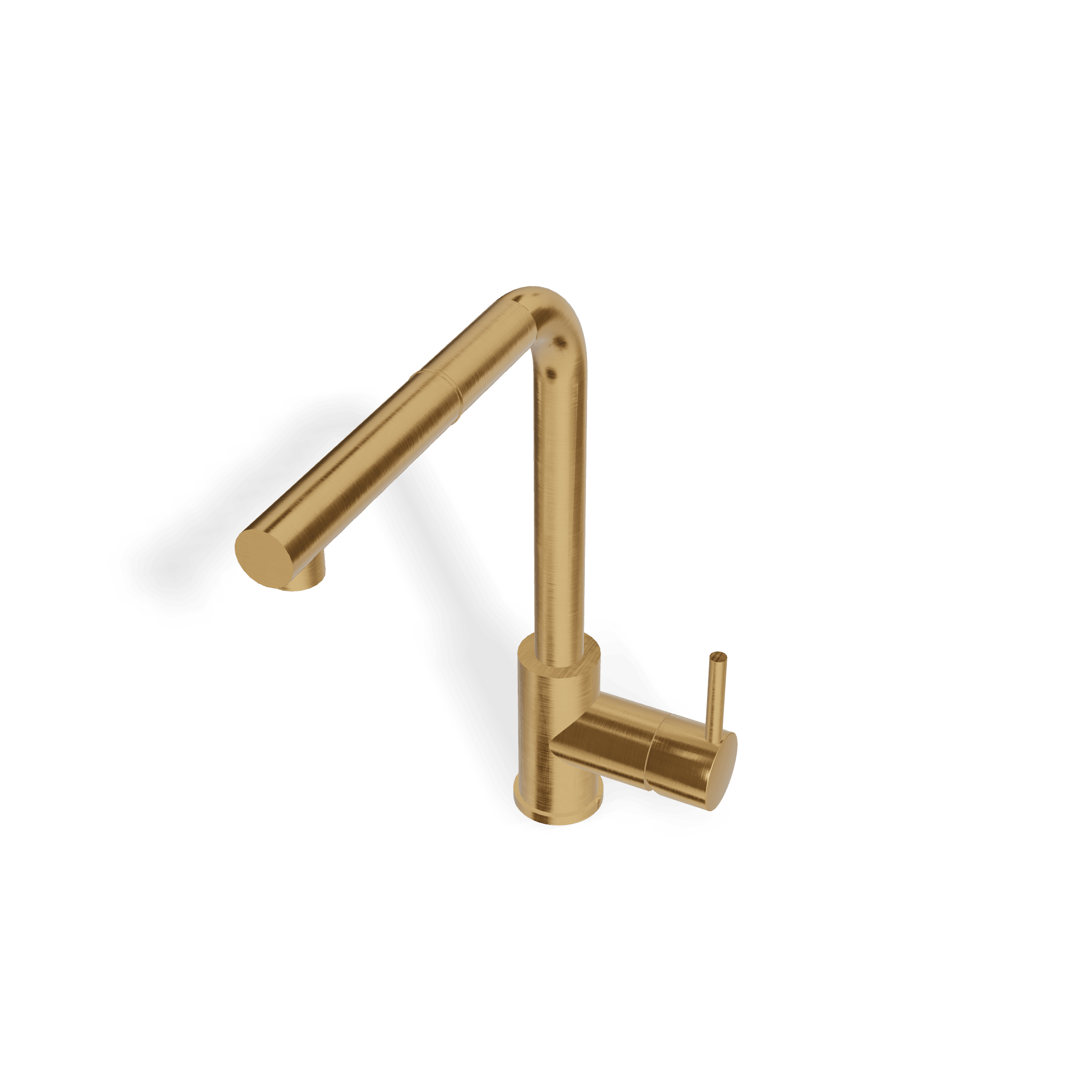 Смеситель для кухни с выдвижным изливом Design