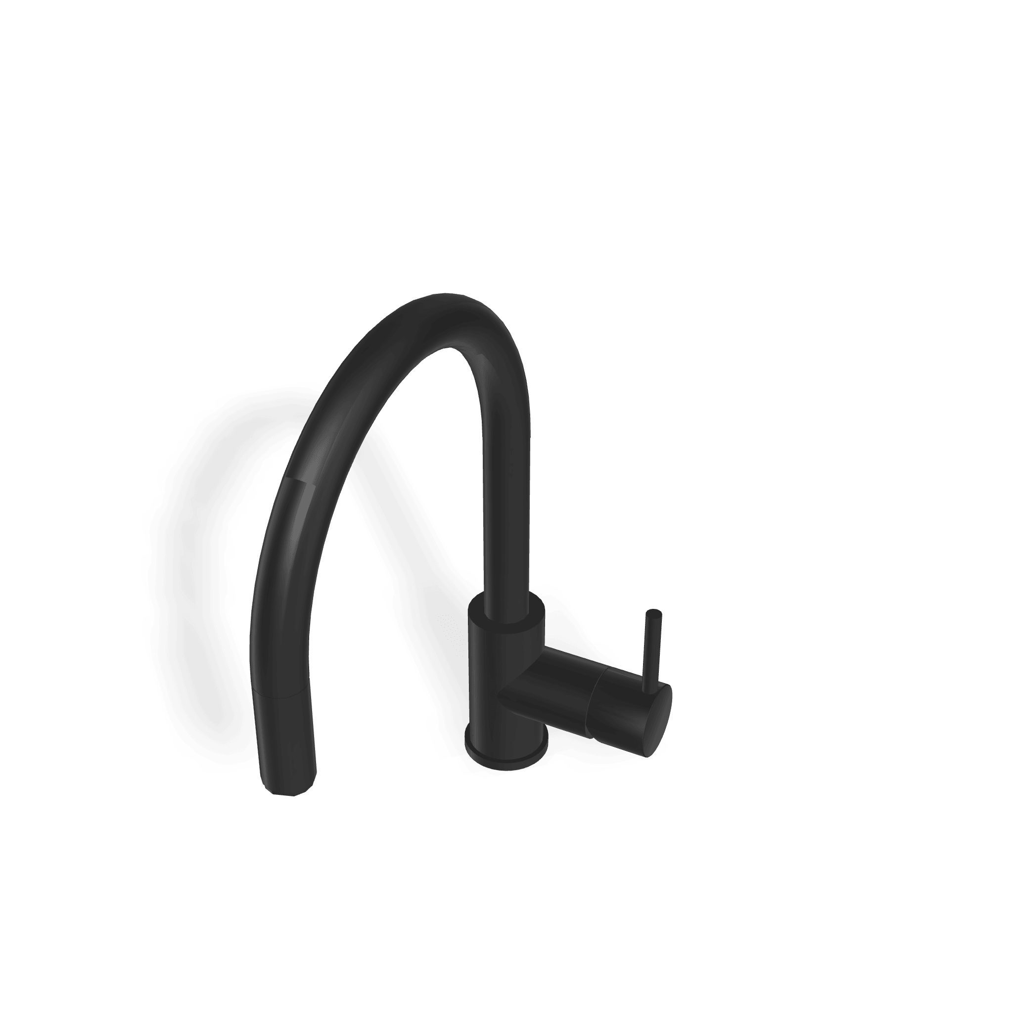 Смеситель для кухни с выдвижным изливом Design