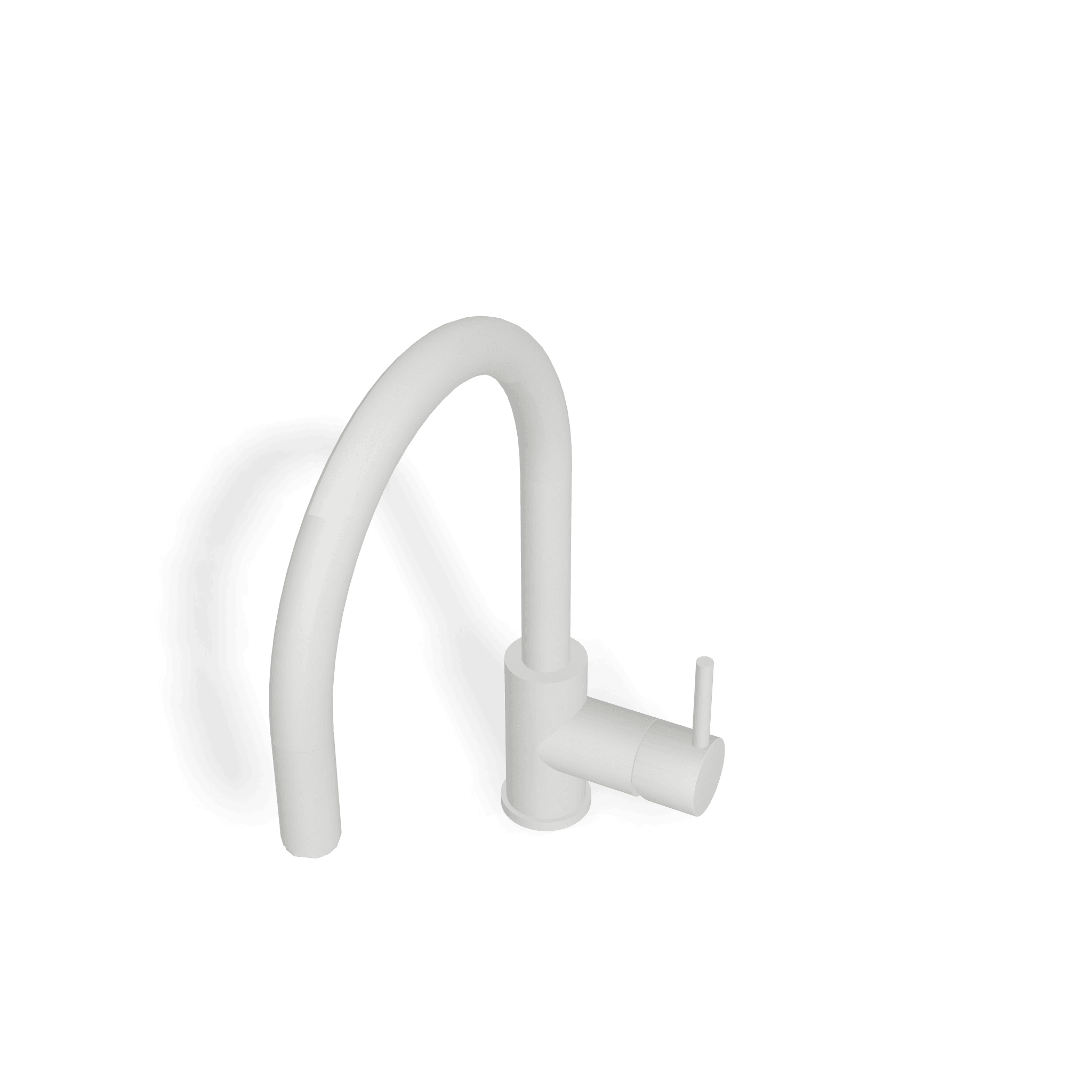 Смеситель для кухни с выдвижным изливом Design